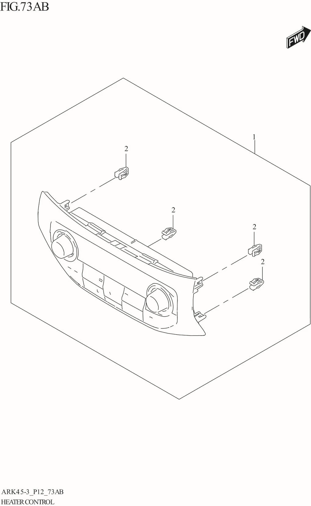 FIG. 73AB HEATER CONTROL (GL,GX,GX_LTD)