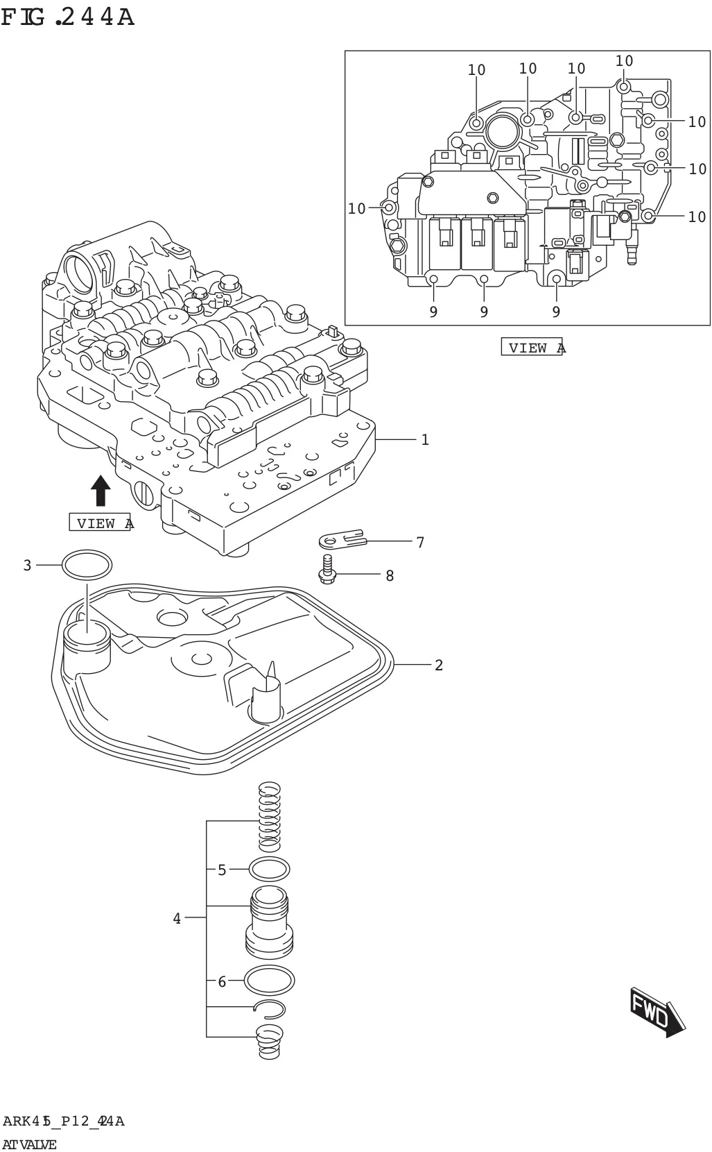 FIG. 244A AT VALVE (4AT)