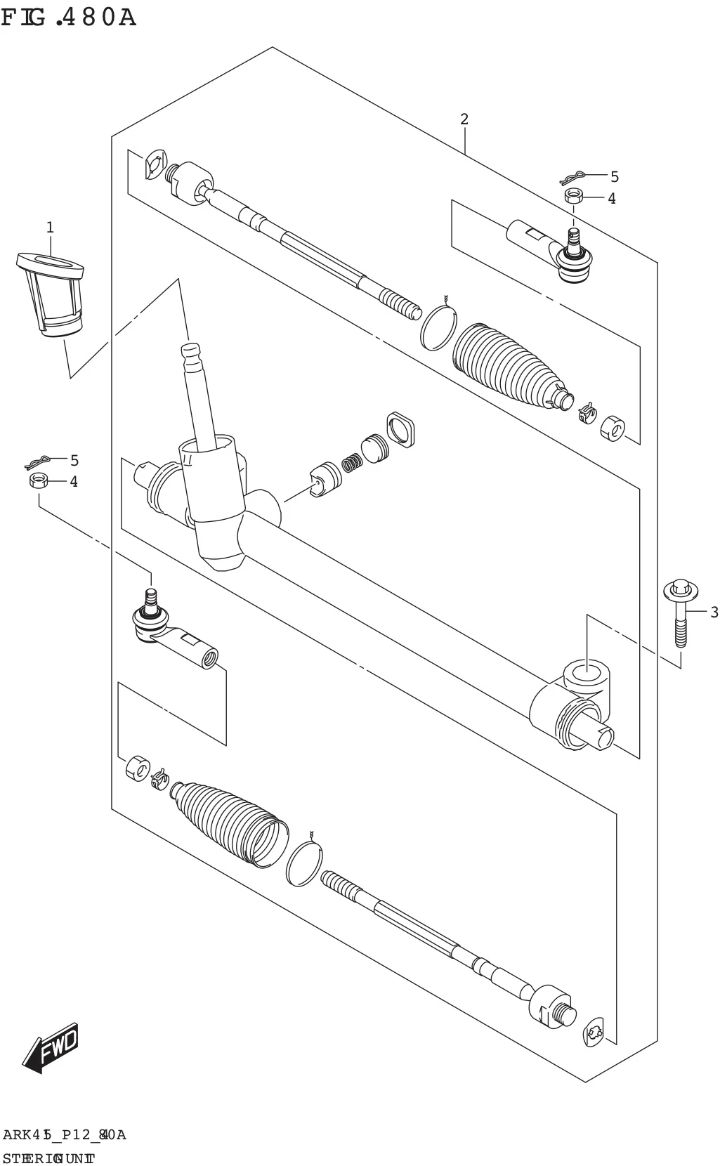 FIG. 480A STEERING UNIT