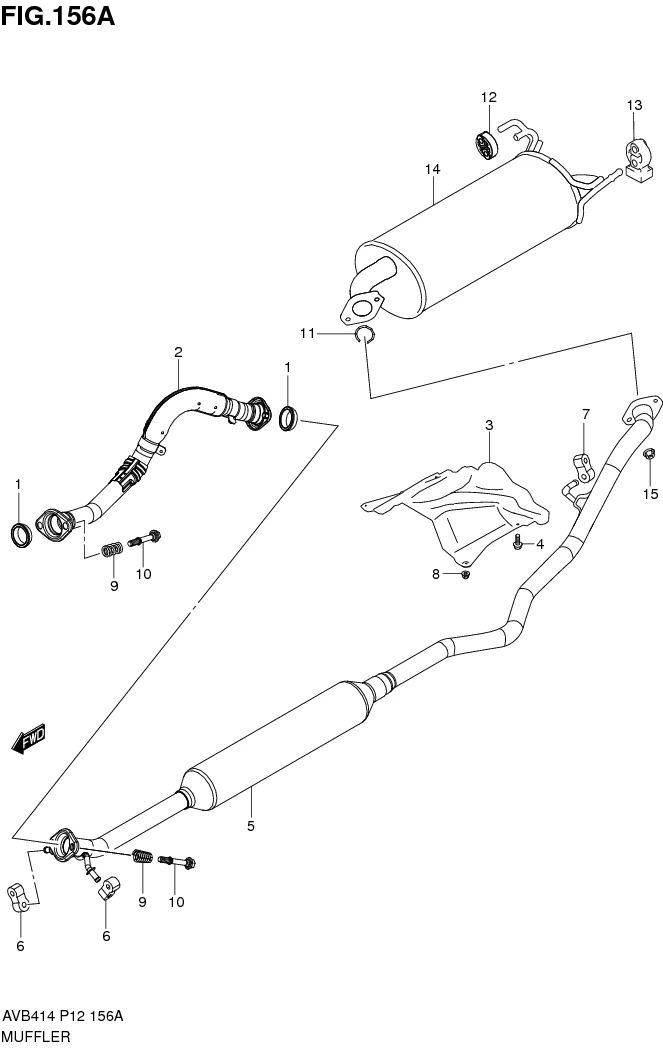 FIG.156A MUFFLER