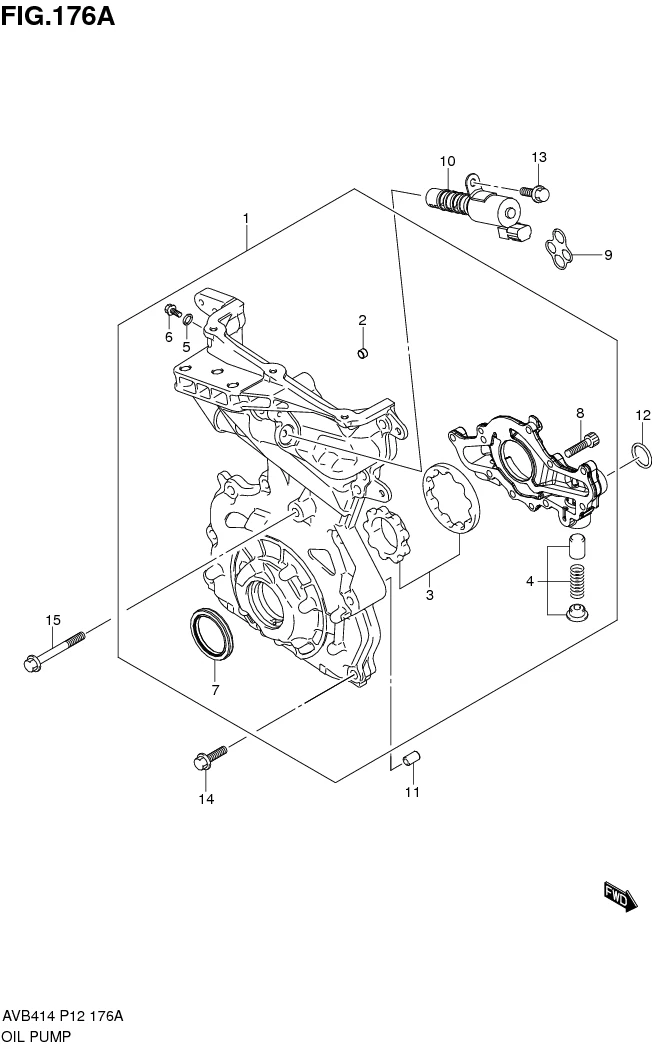 FIG.176A OIL PUMP