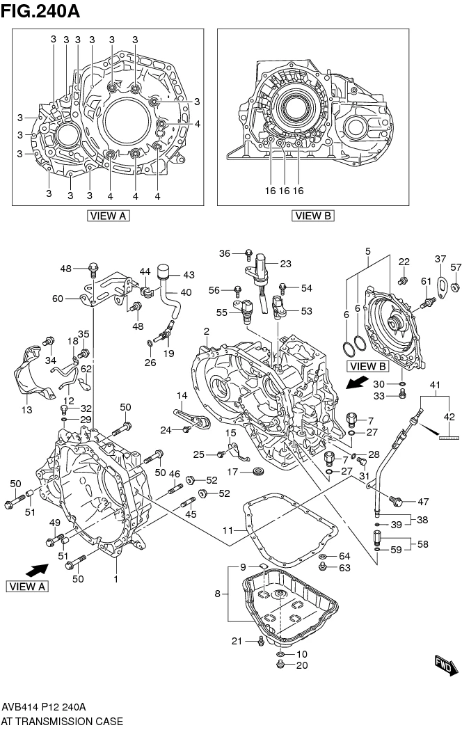 FIG.240A AT TRANSMISSION CASE (4AT) 