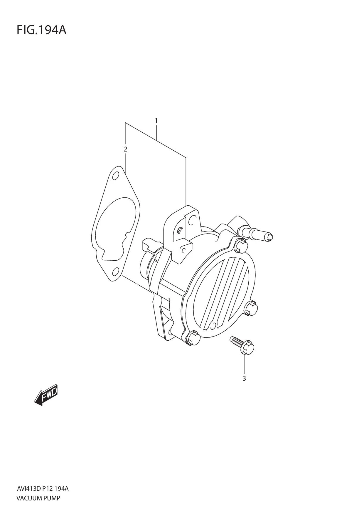 FIG.194A VACUUM PUMP