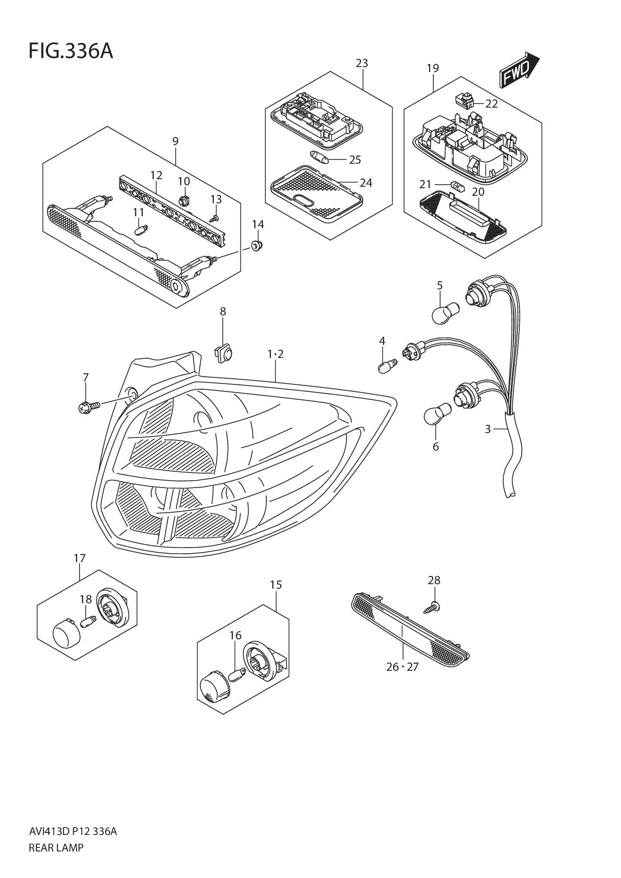 FIG.336A REAR LAMP