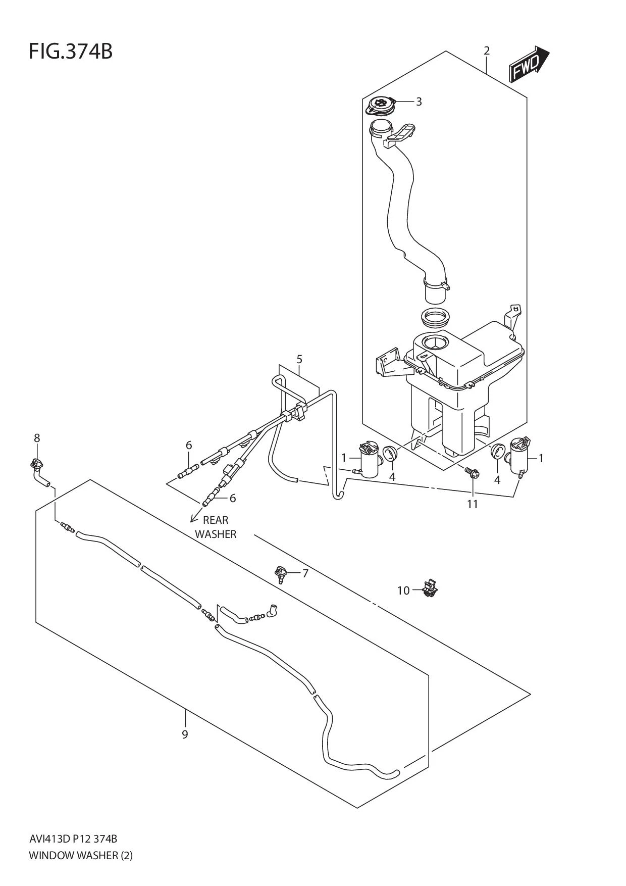 FIG.374B WINDOW WASHER (GLX)