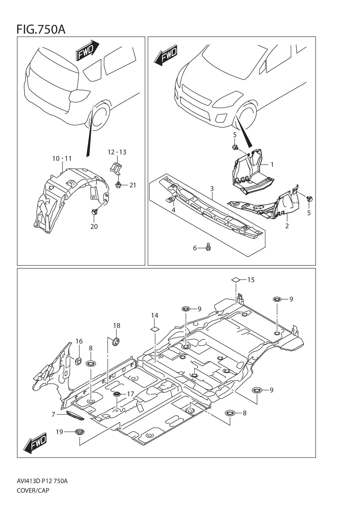 FIG.750A COVER/CAP