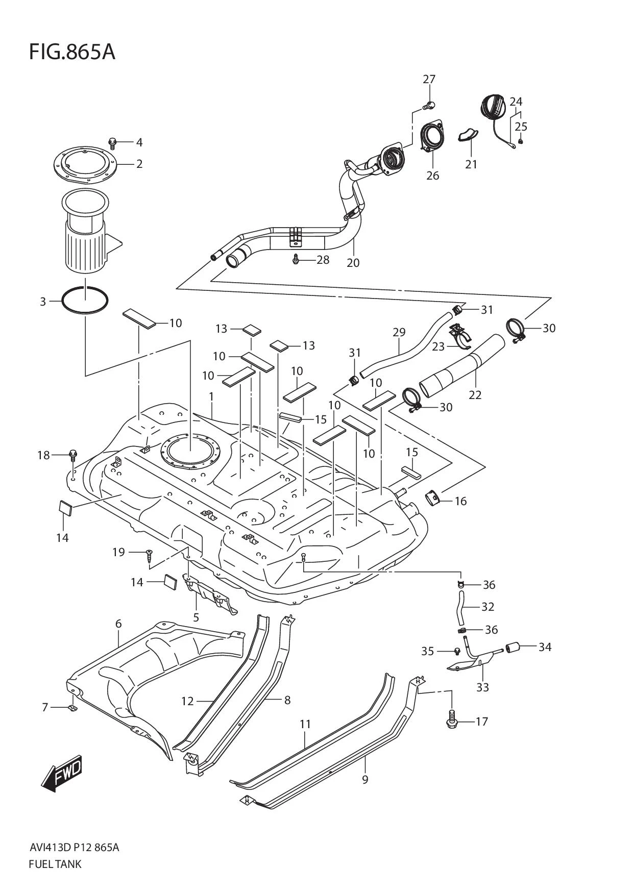 FIG.865A FUEL TANK