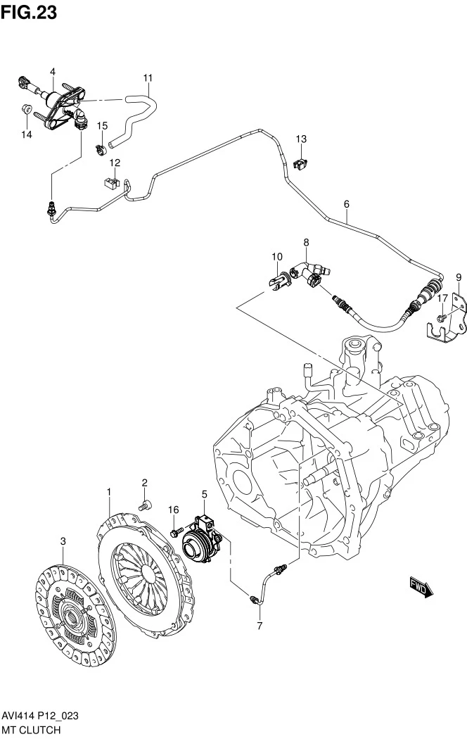 FIG.23 MT CLUTCH (MT)