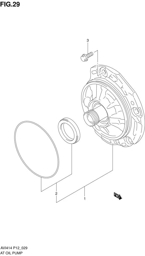 FIG.29 AT OIL PUMP (AT)