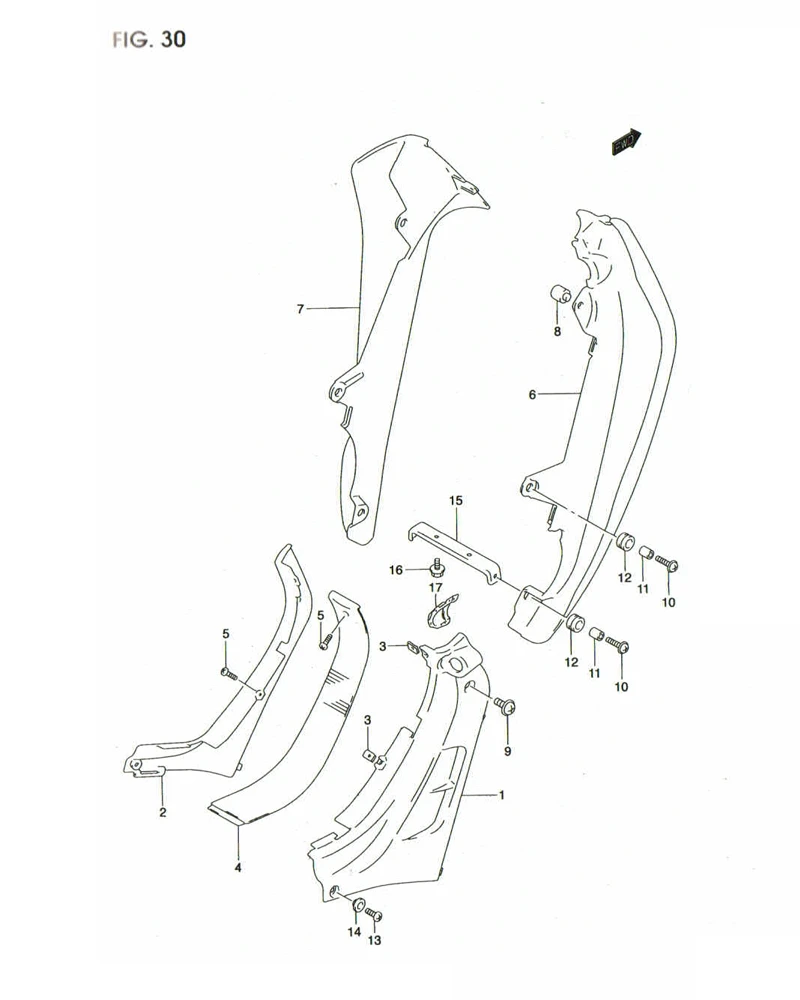 FIG. 30 LEG SHIELD