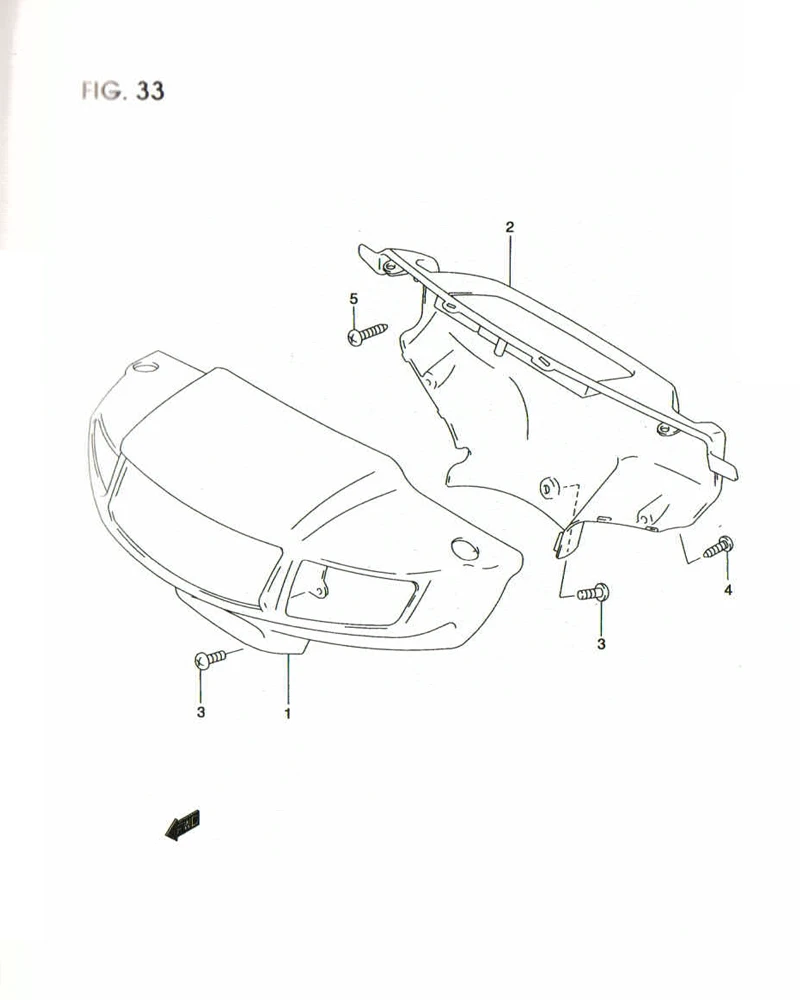 FIG. 33 HANDLE COVER