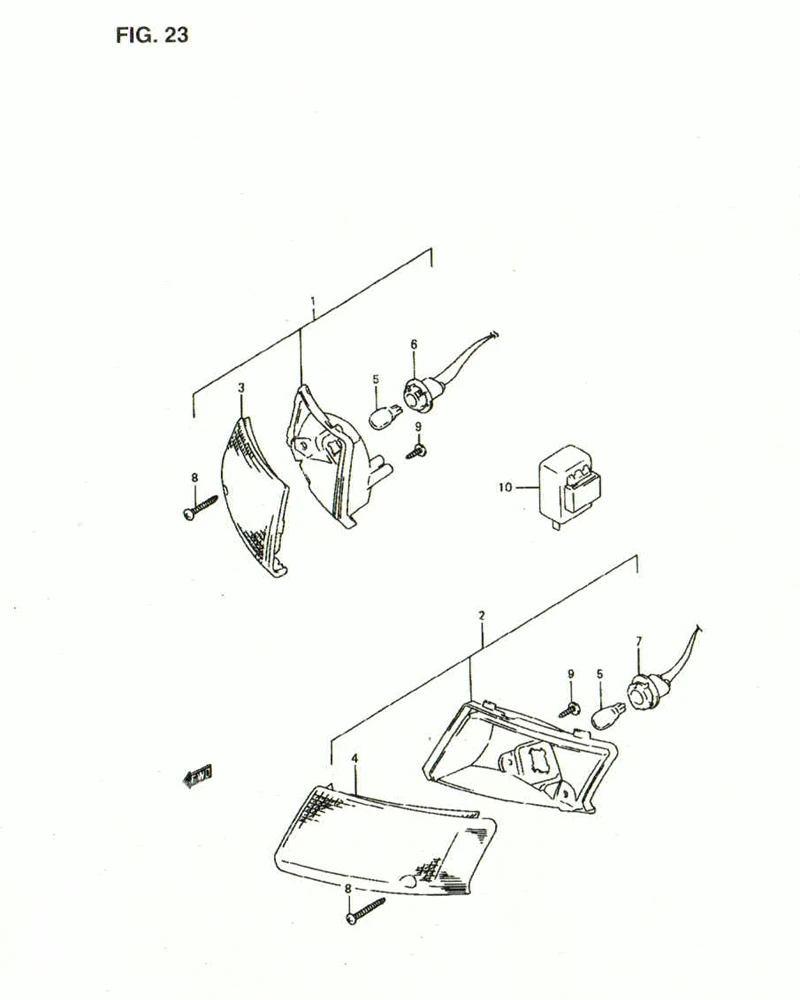 FIG. 23 CYLINDER HEAD