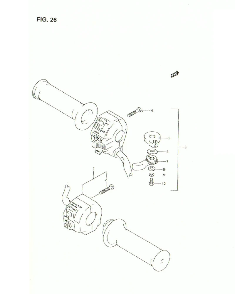 	FIG. 26 HANDLE SWITCH