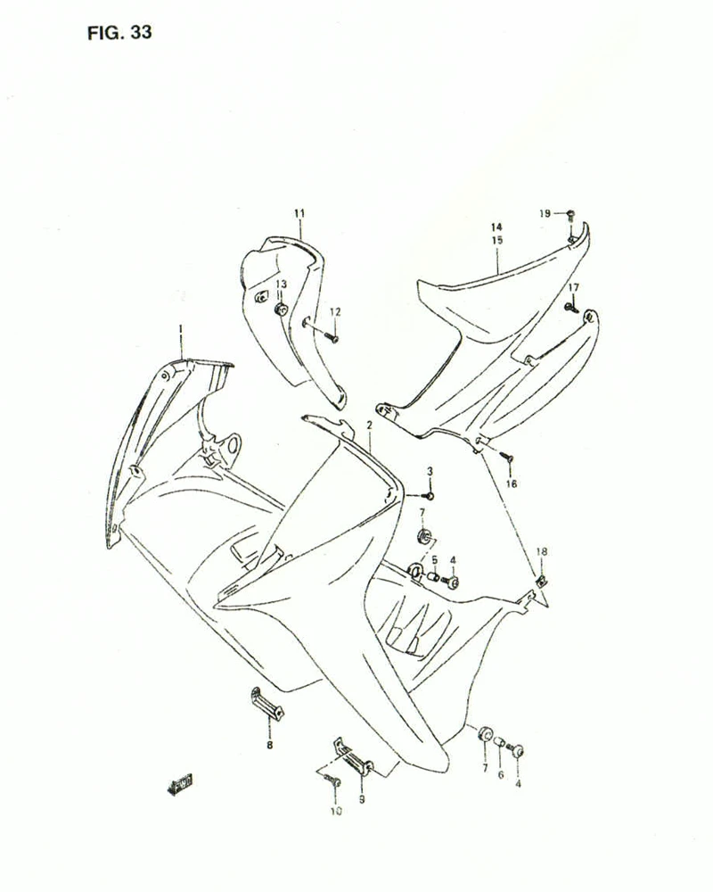 	FIG. 33 LEG SHIELD
