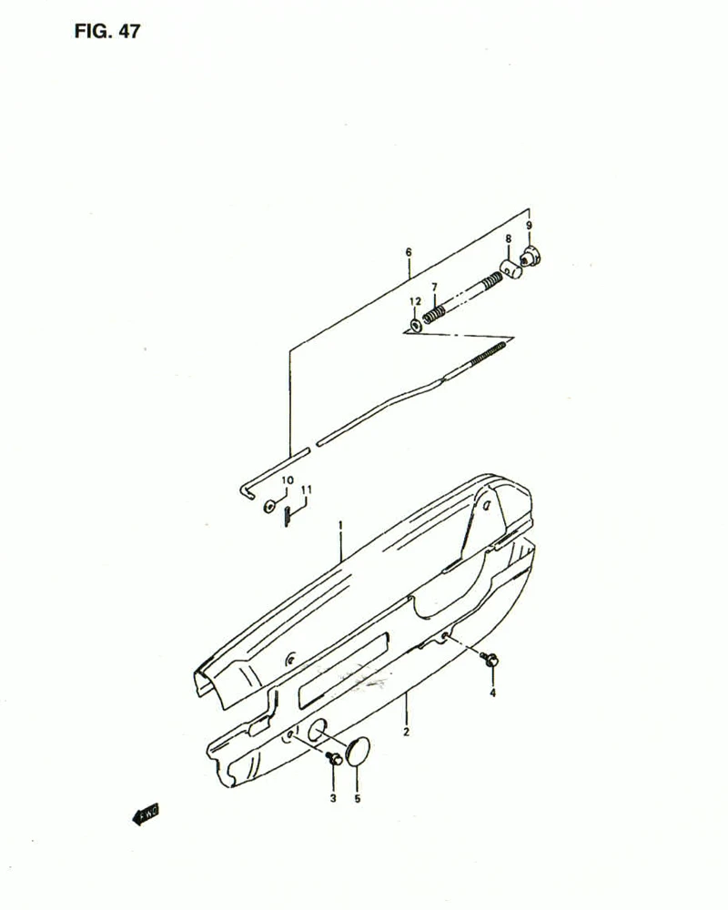 FIG. 47 CHAIN CASE
