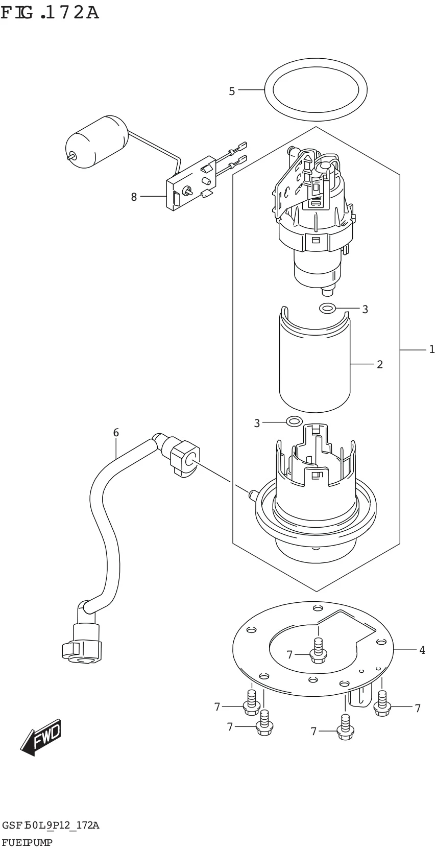 FIG. 172A FUEL PUMP