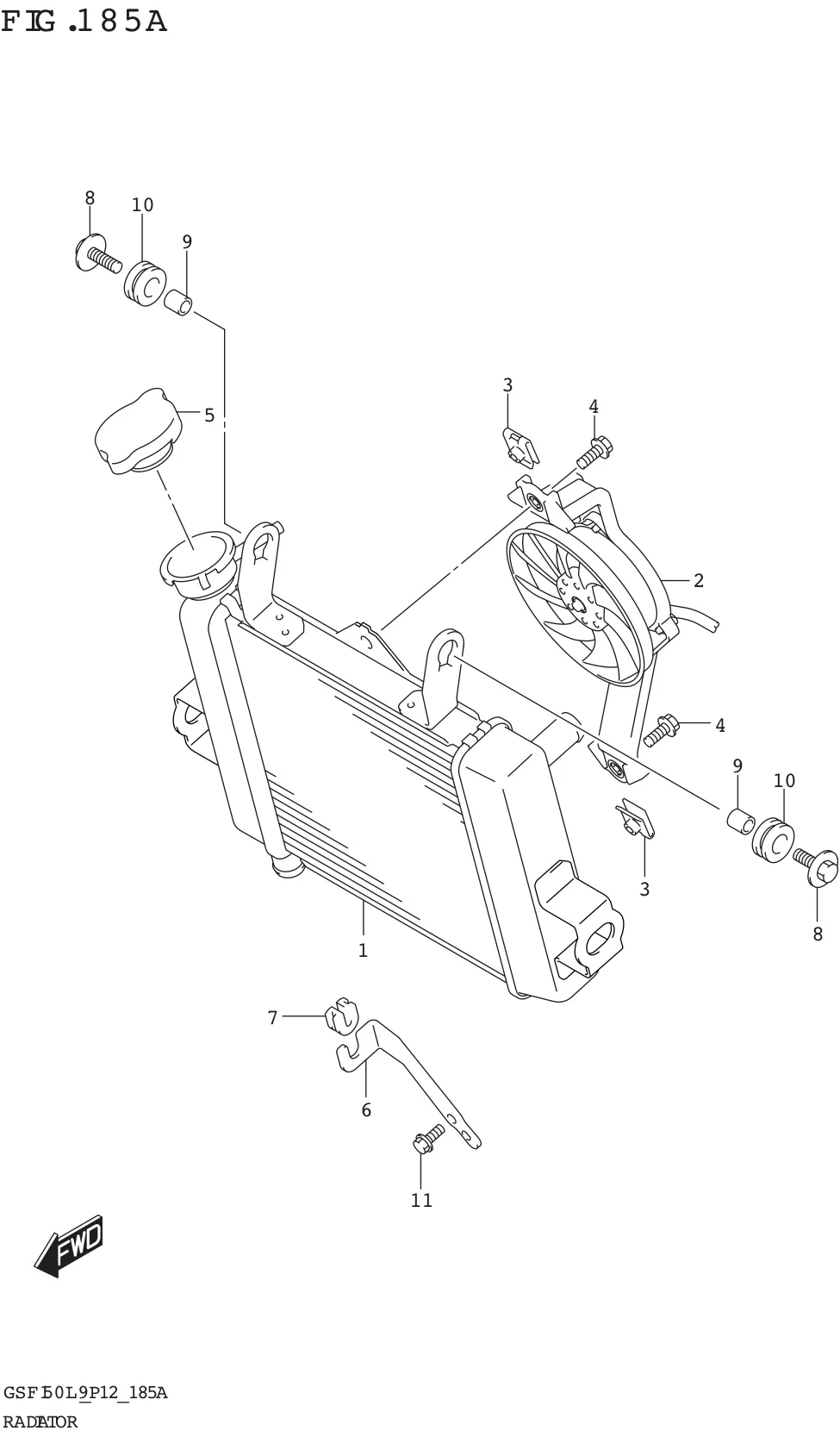 FIG. 185A RADIATOR