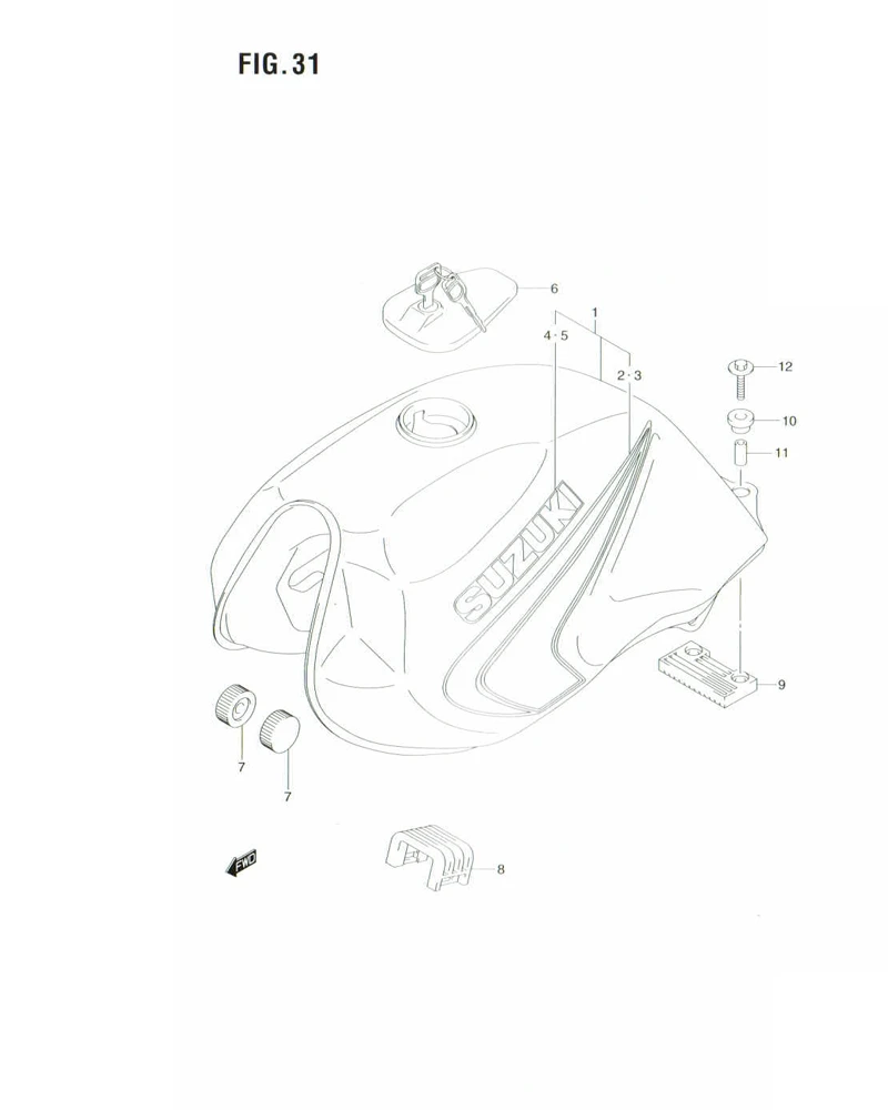 FIG. 31 FUEL TANK
