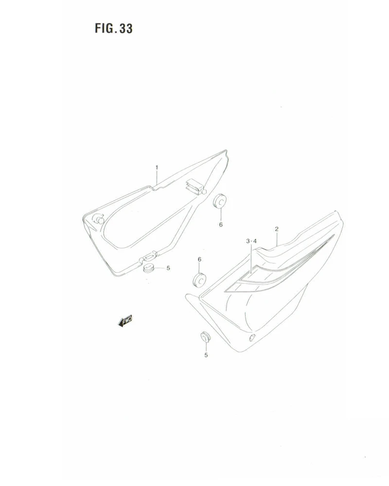 FIG. 33 FRAME COVER