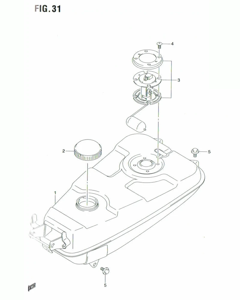 FIG. 31 FUEL TANK