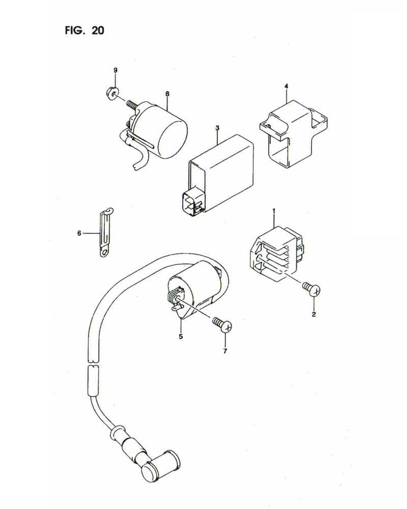 Electrical Suzuki Spare Part Suzuki Indonesia