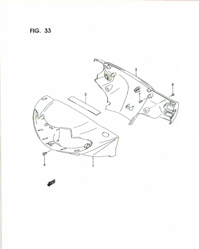 FIG. 33 HANDLE COVER