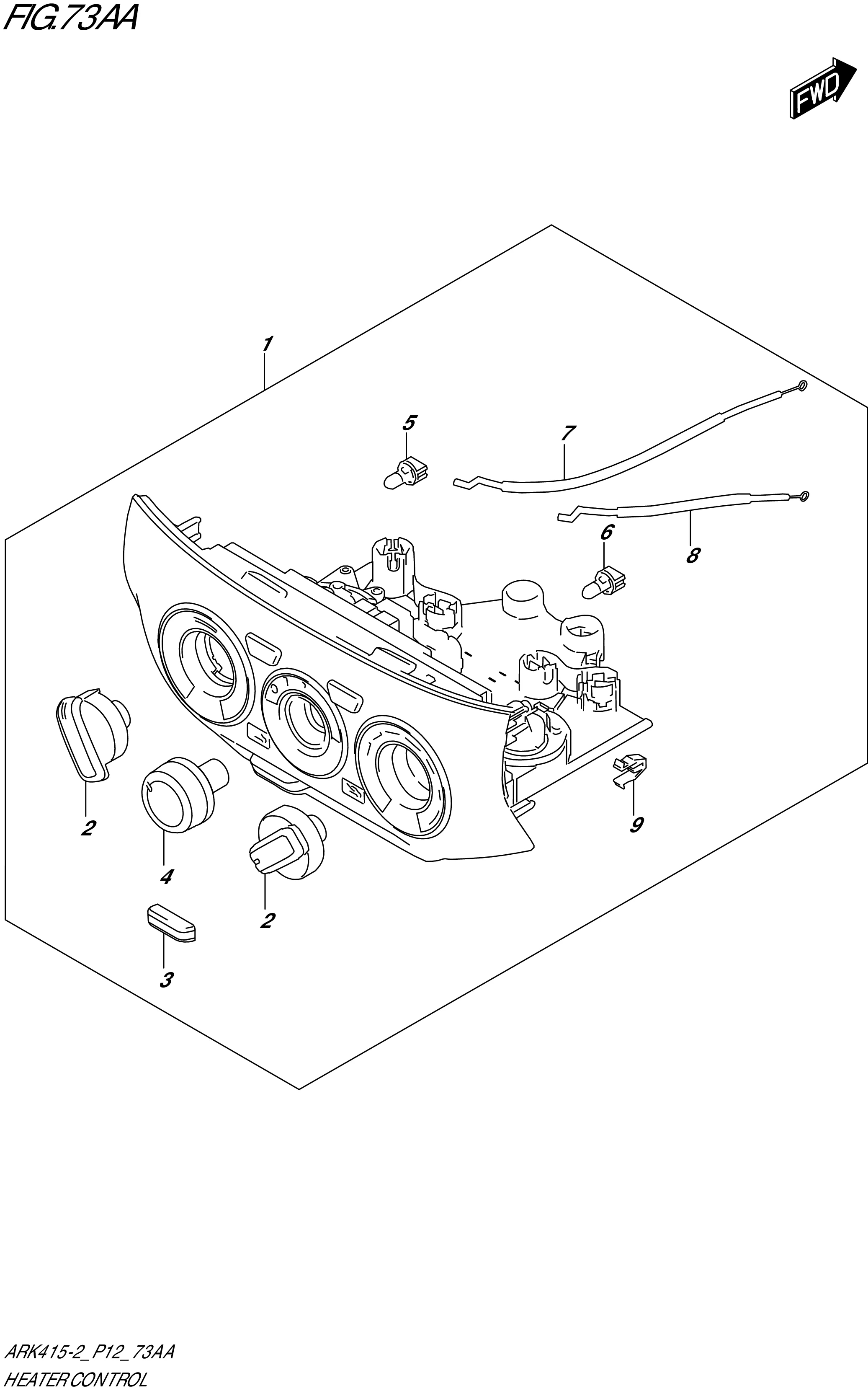 FIG- 73AA- HEATER CONTROL (GA,GL)