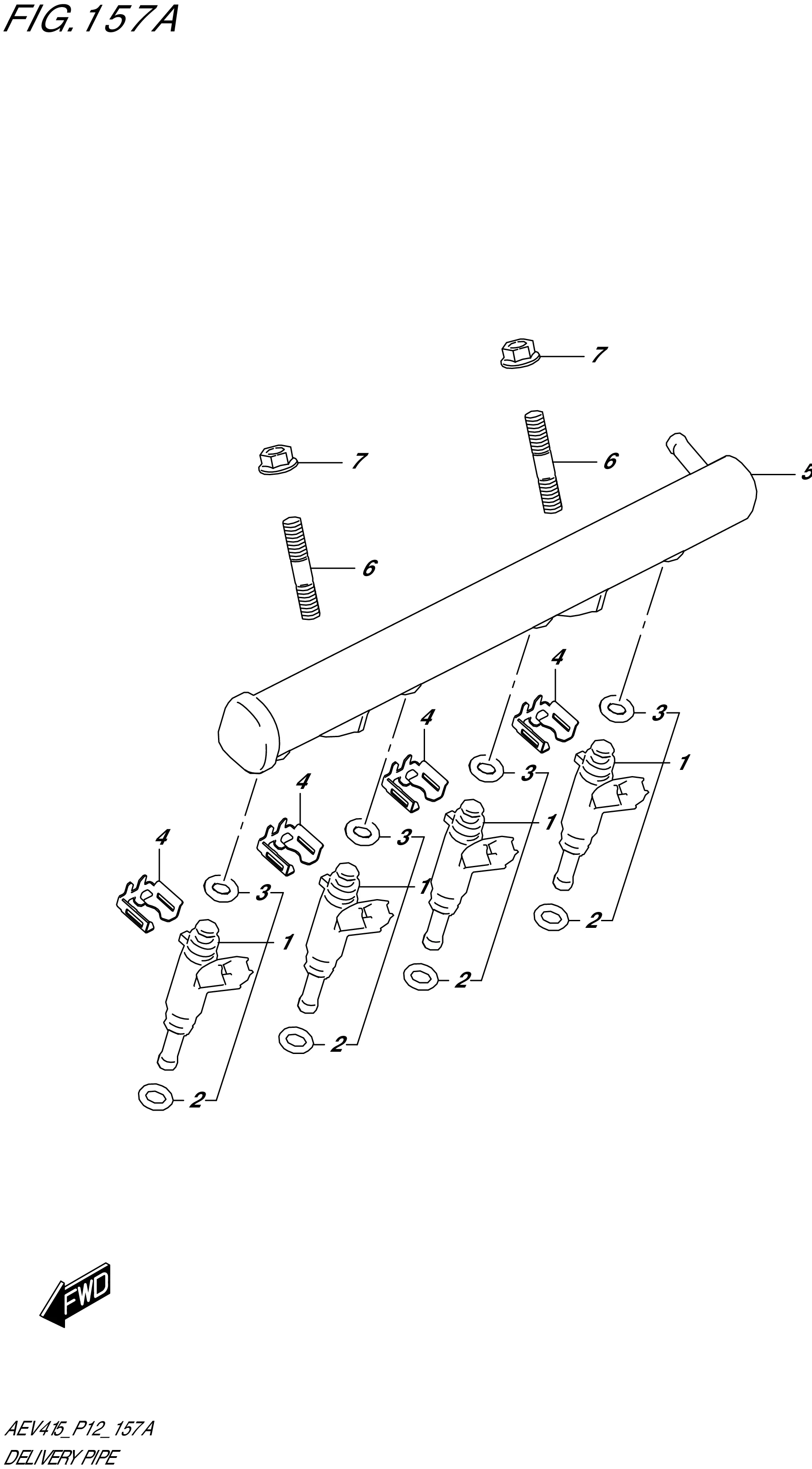 FIG. 157A DELIVER PIPE