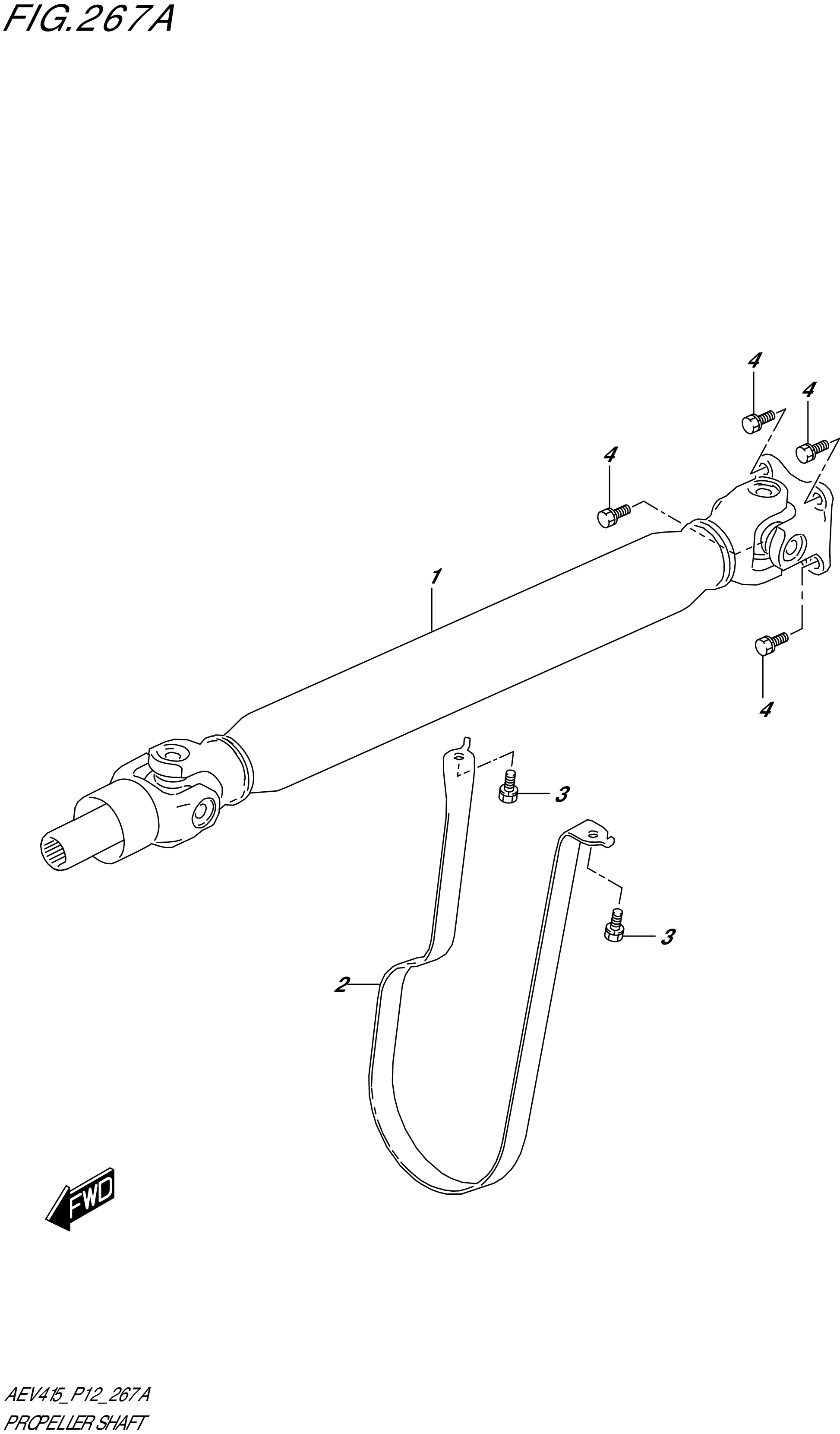 FIG. 267A- PROPELLER SHAFT
