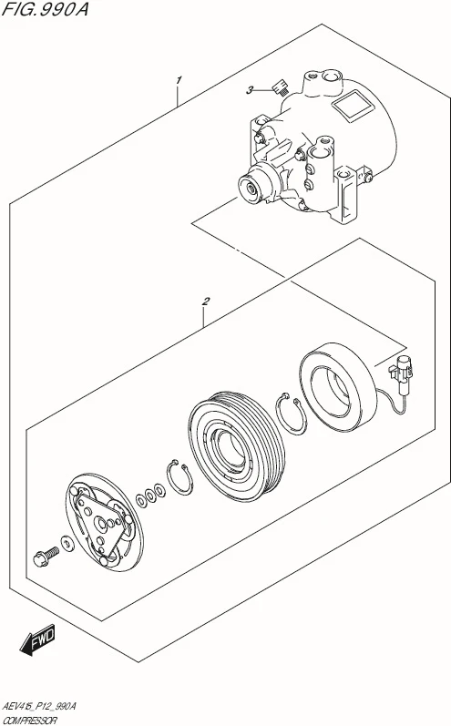 FIG. 990A - COMPRESSOR (W_MN_AC)