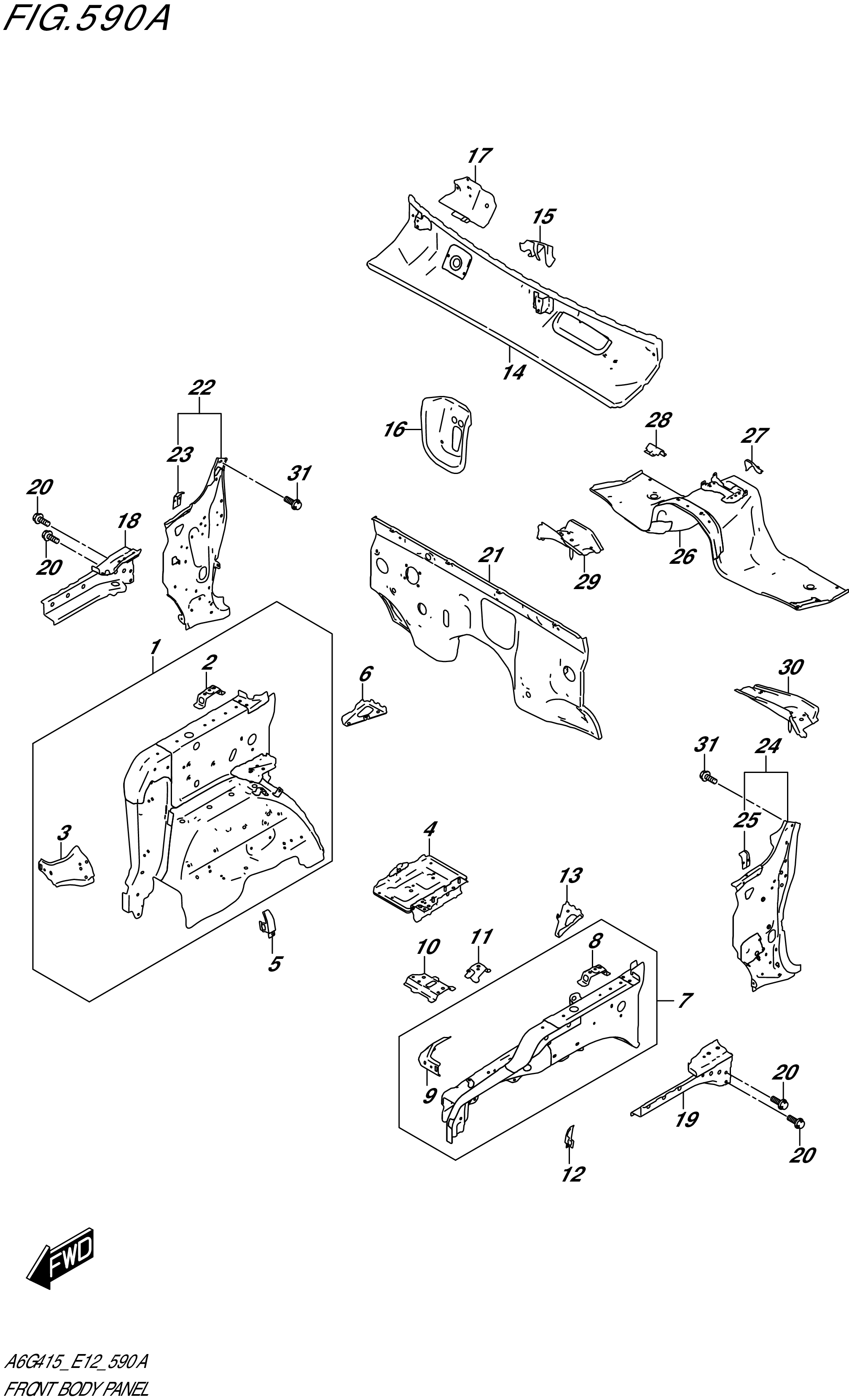 Body - Suzuki Spare Part | Suzuki Indonesia