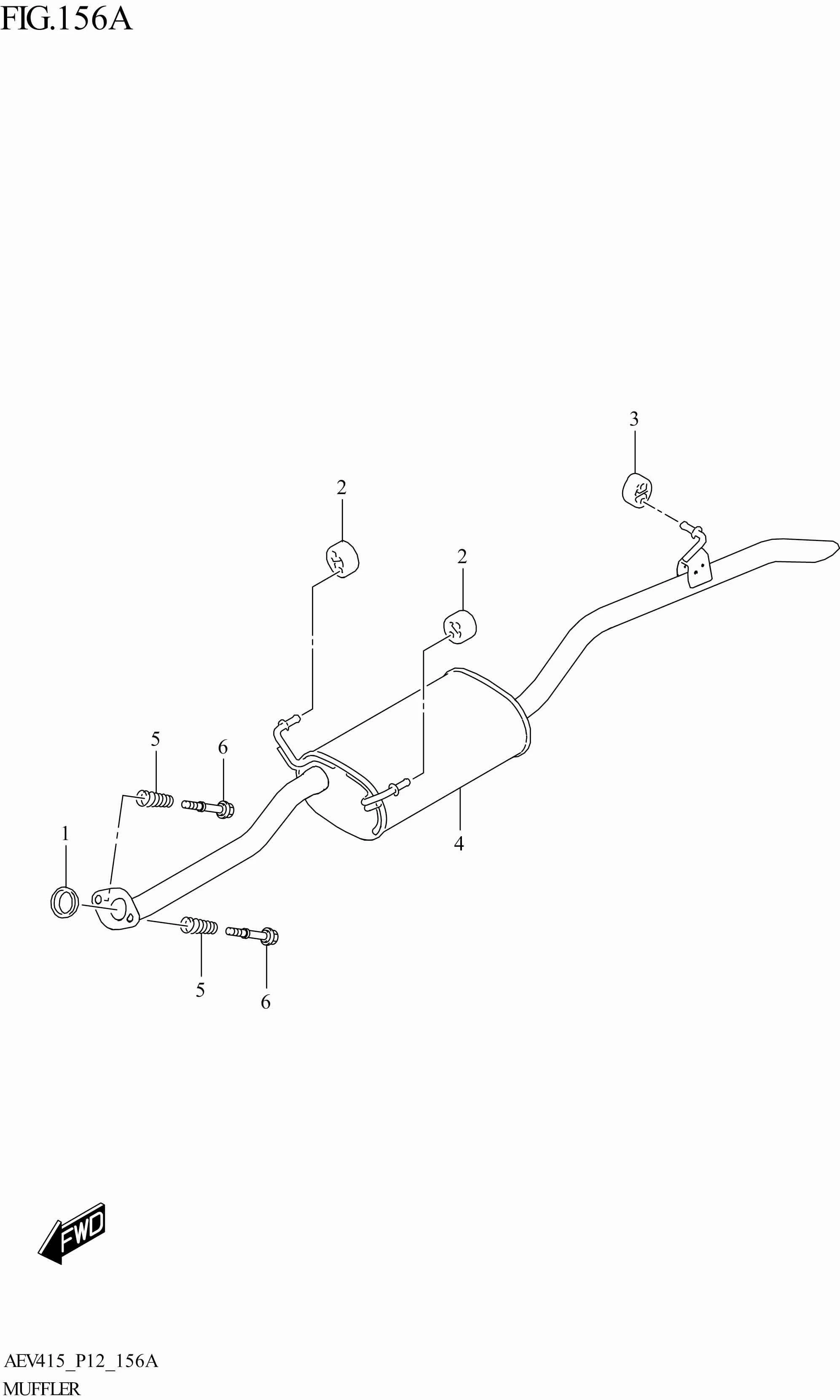FIG. 156A MUFFLER