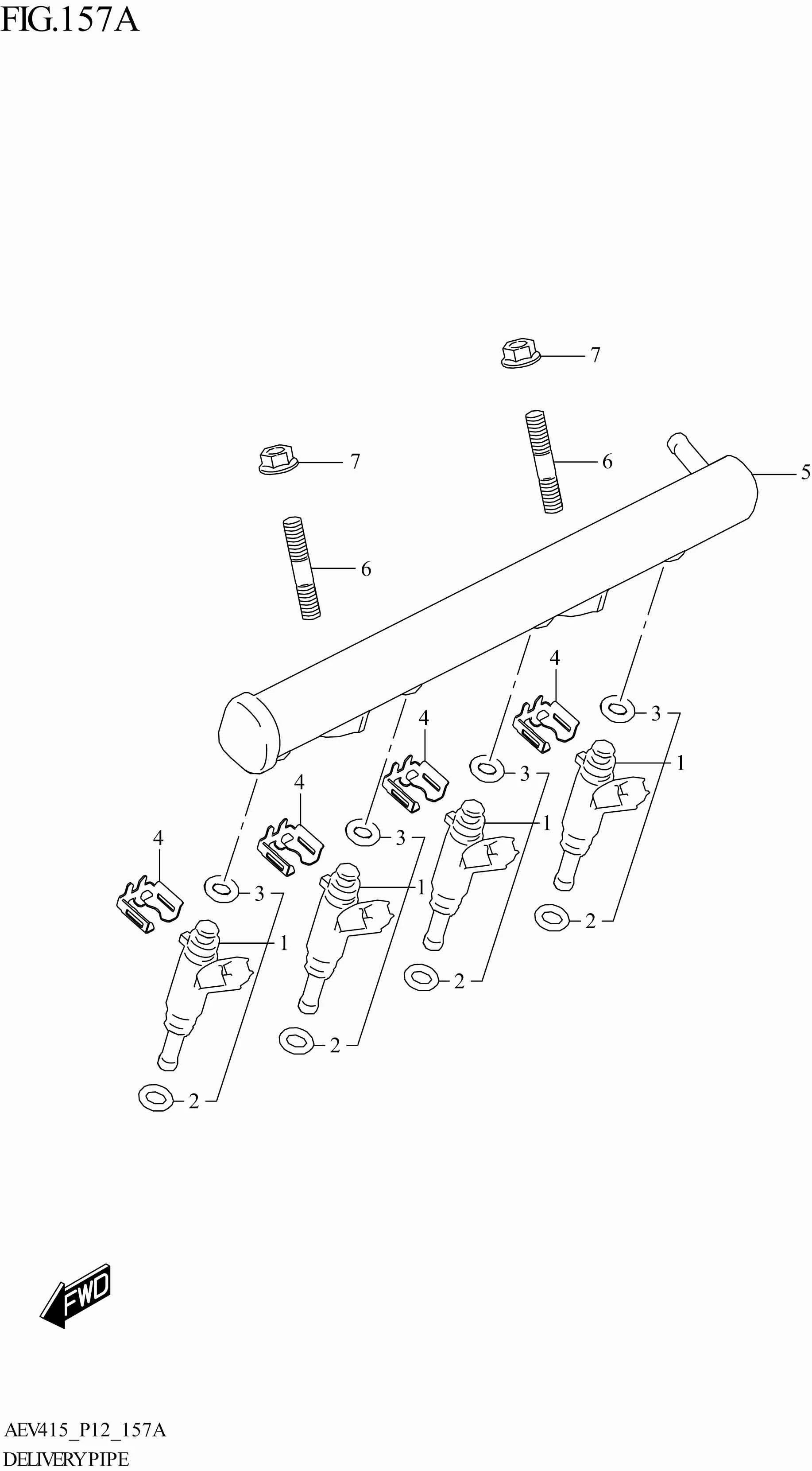 FIG. 157A DELIVER PIPE