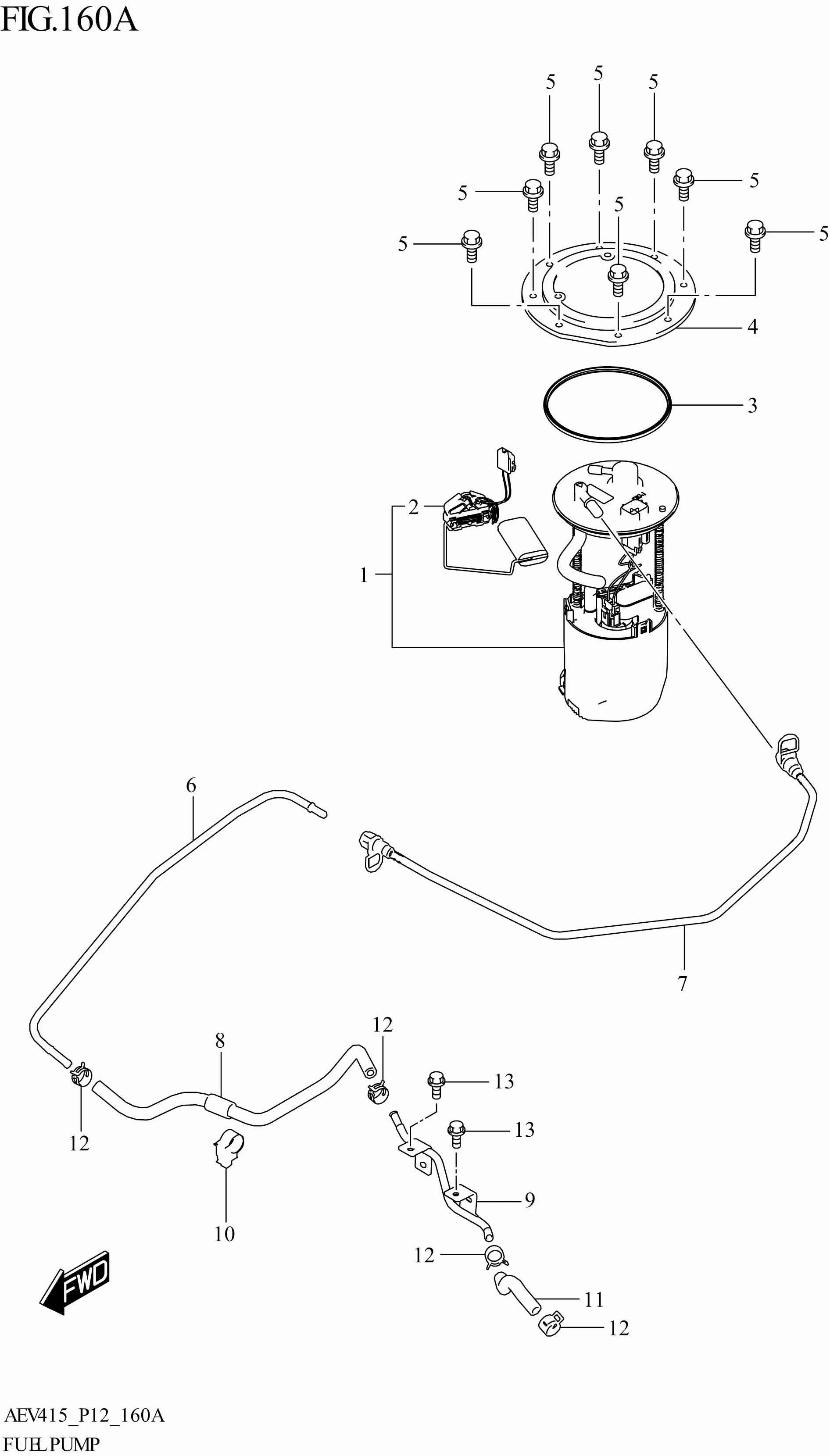 FIG. 160A FUEL PUMP