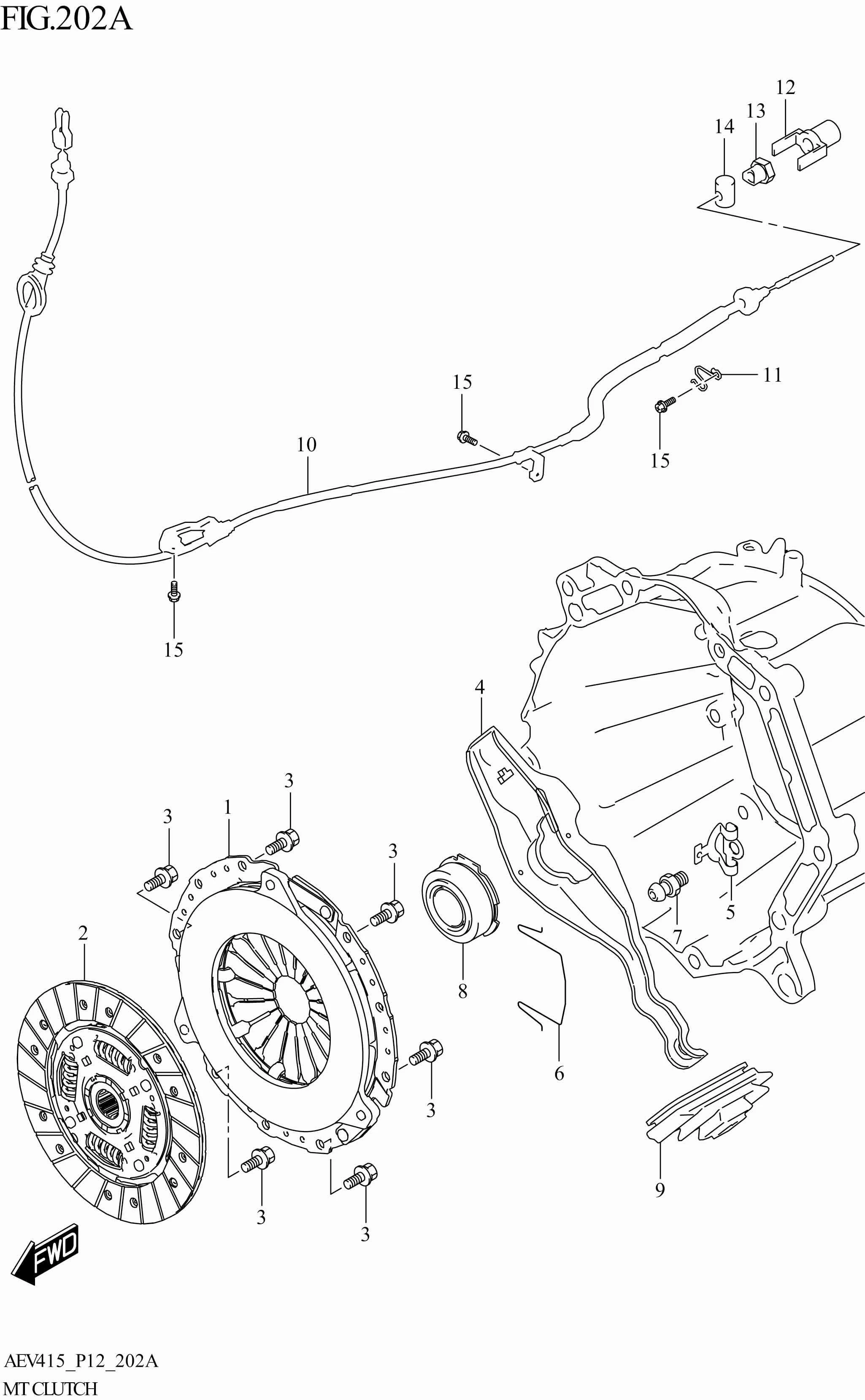 FIG. 202A- MT CLUTCH