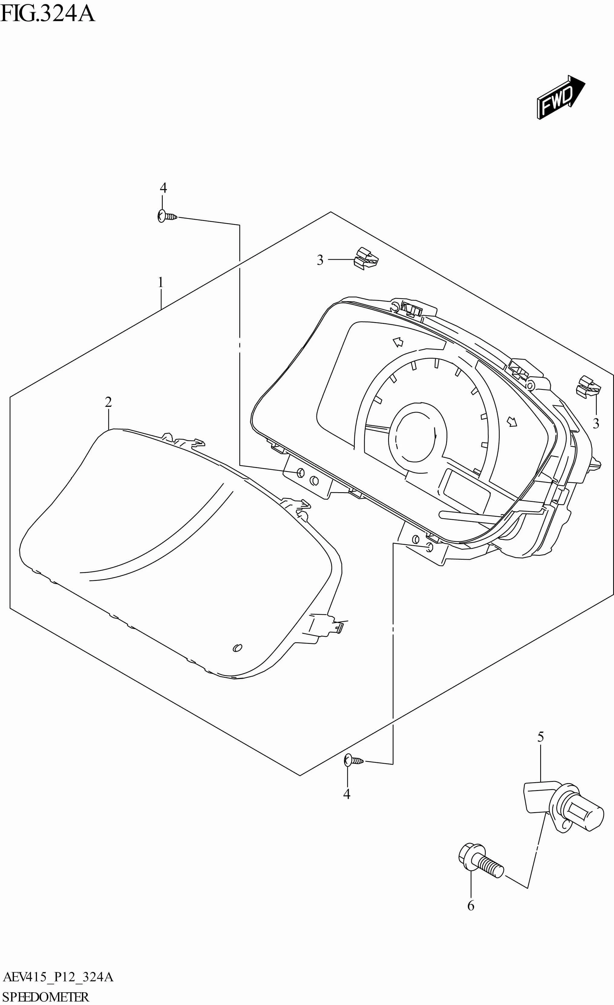 FIG. 324A- SPEEDOMETER
