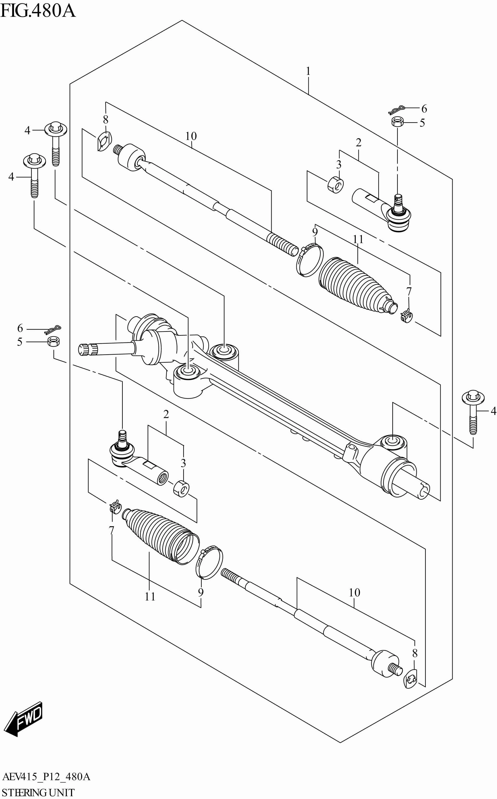 FIG. 480A - STEERING UNIT