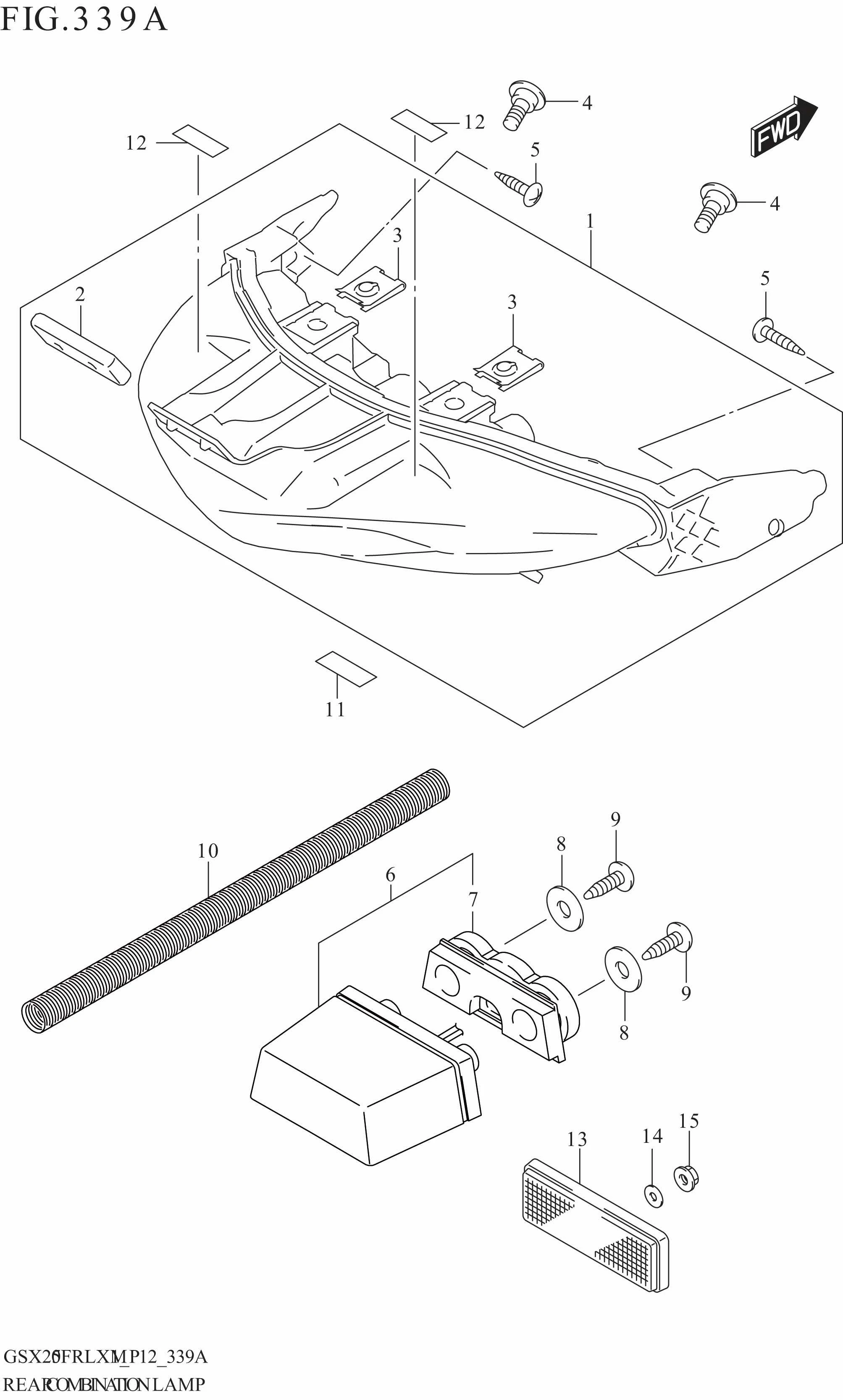 REAR COMBINATION LAMP