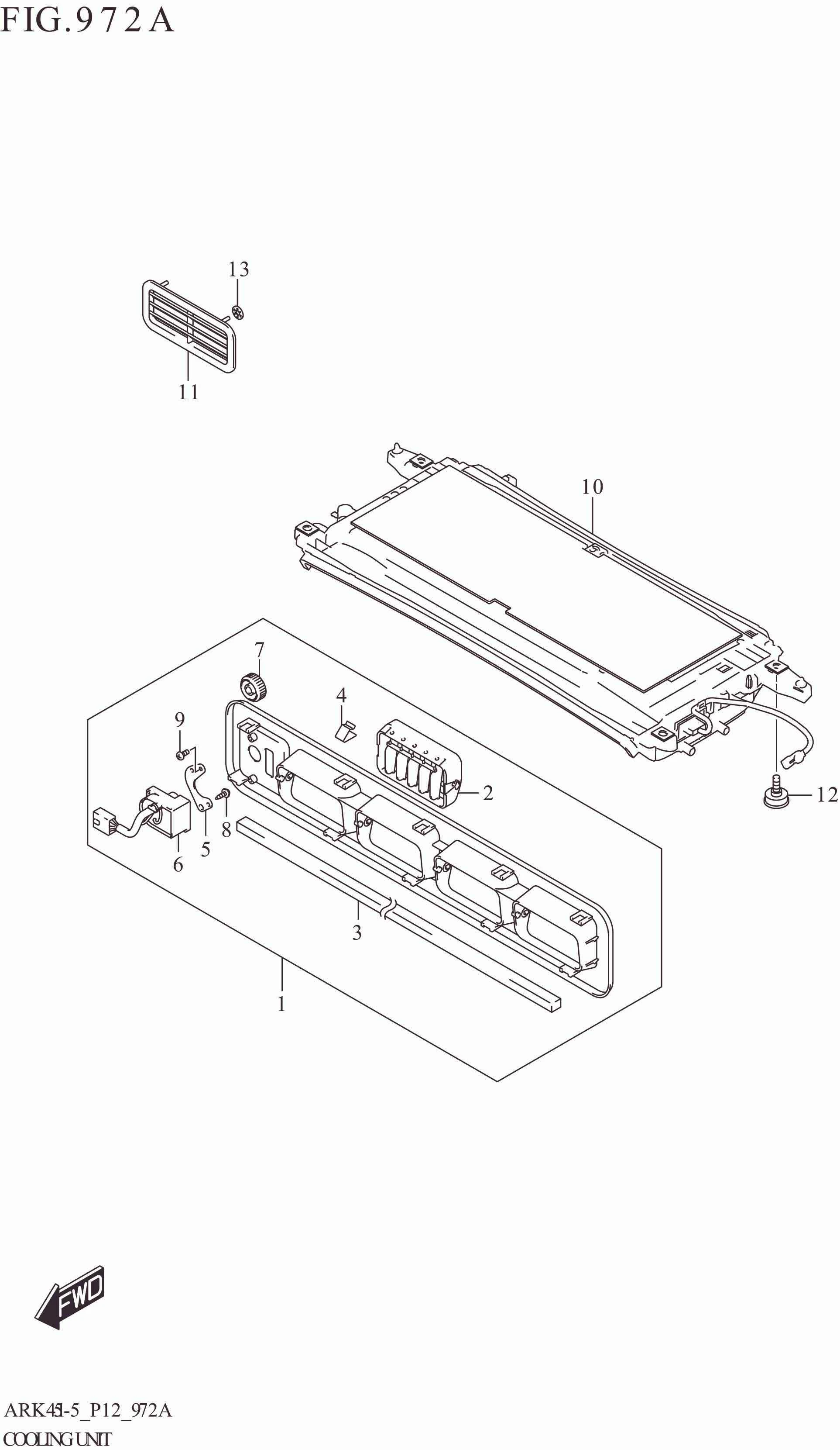 972A COOLING UNIT (GL,GX,SS)