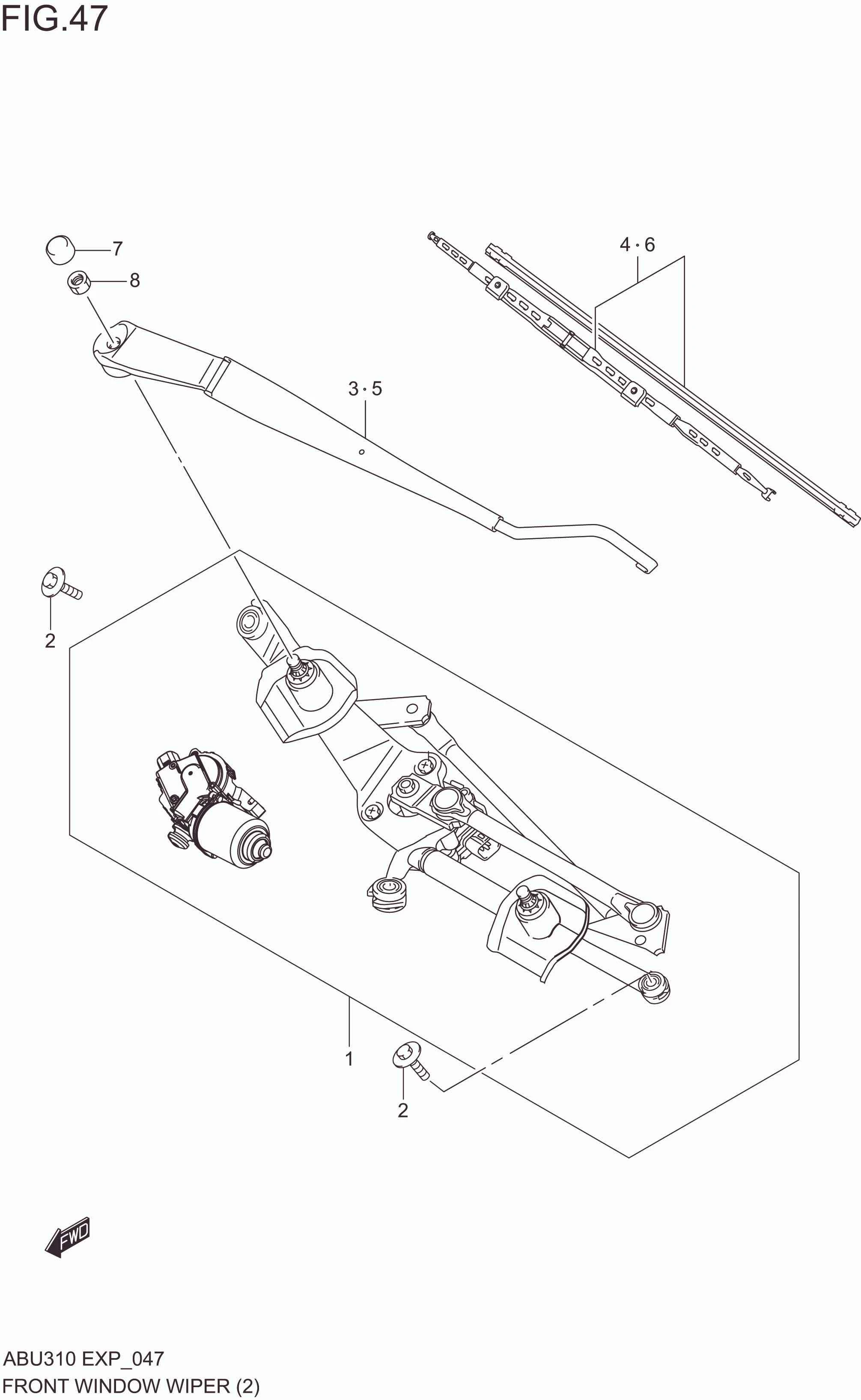 FRONT WINDOW WIPER 