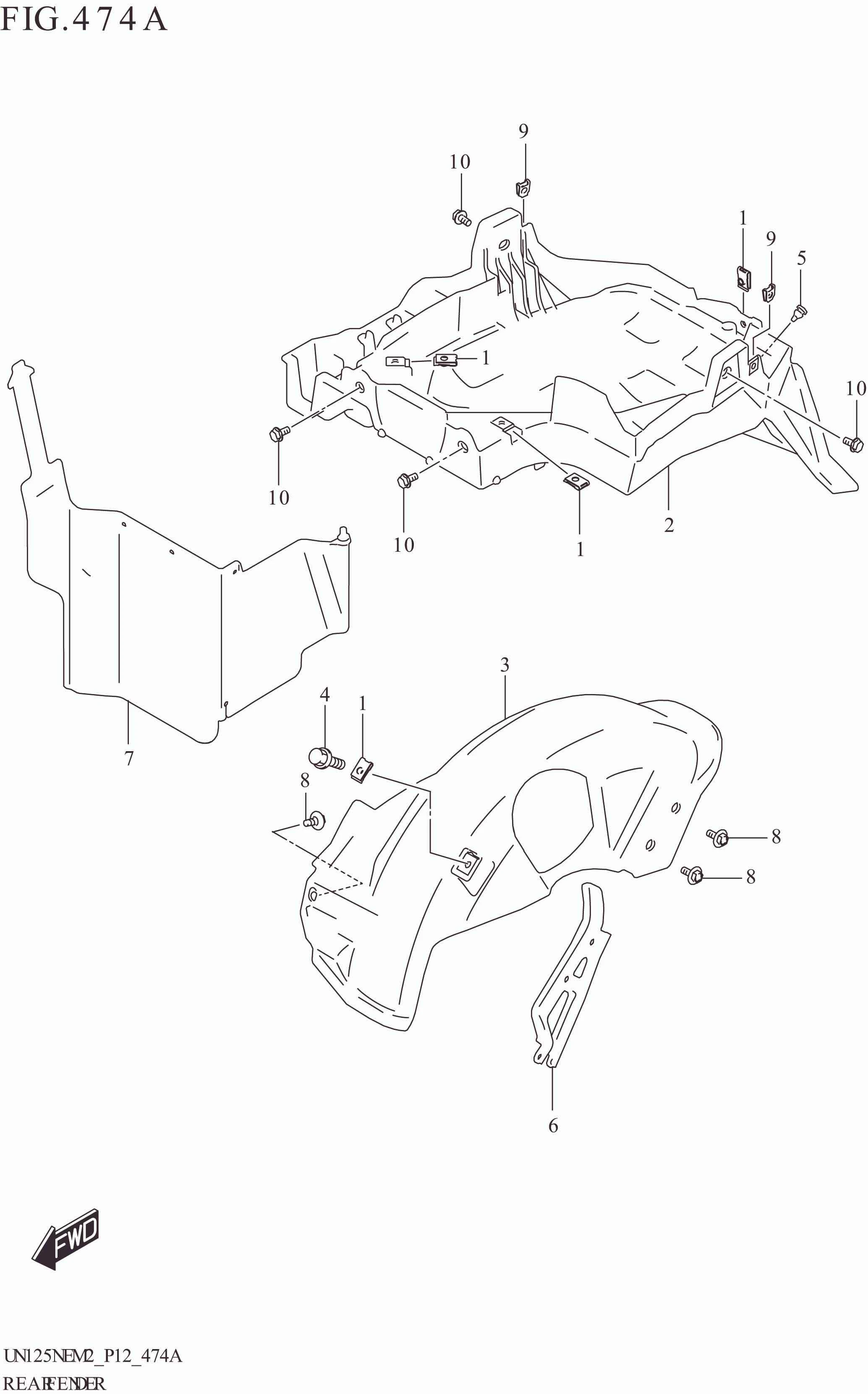 REAR FENDER