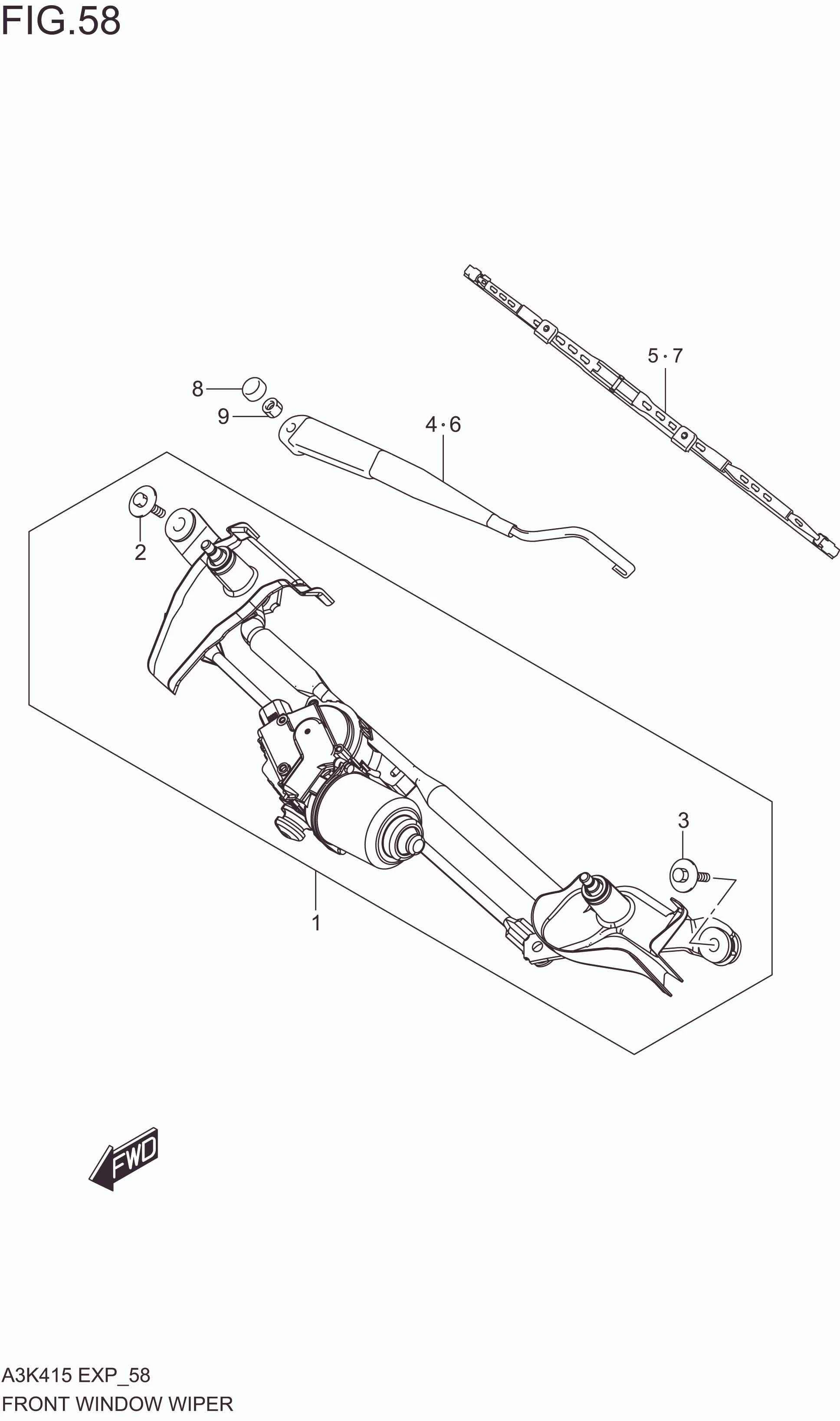 FRONT WINDOW WIPER 