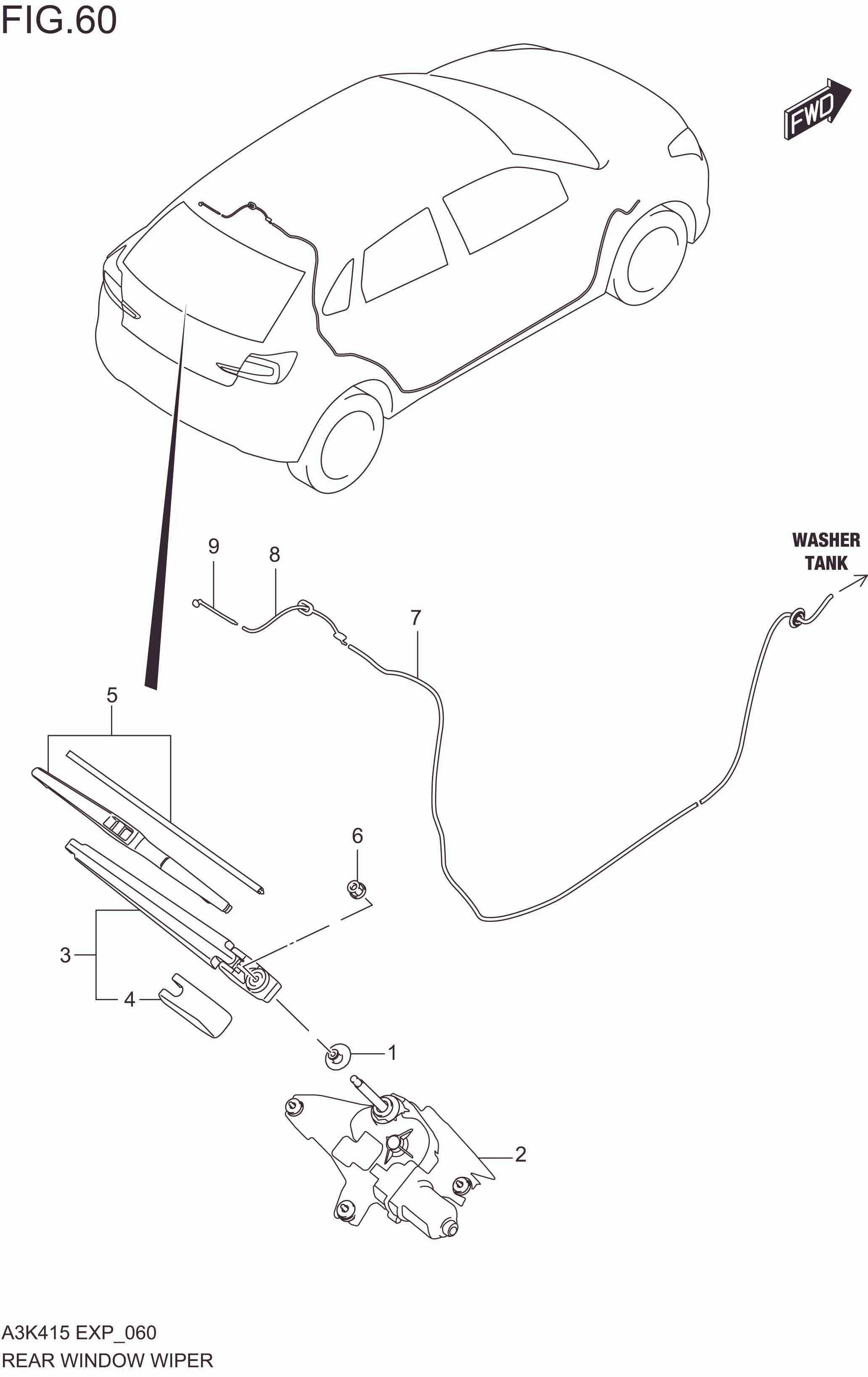 REAR WINDOW WIPER