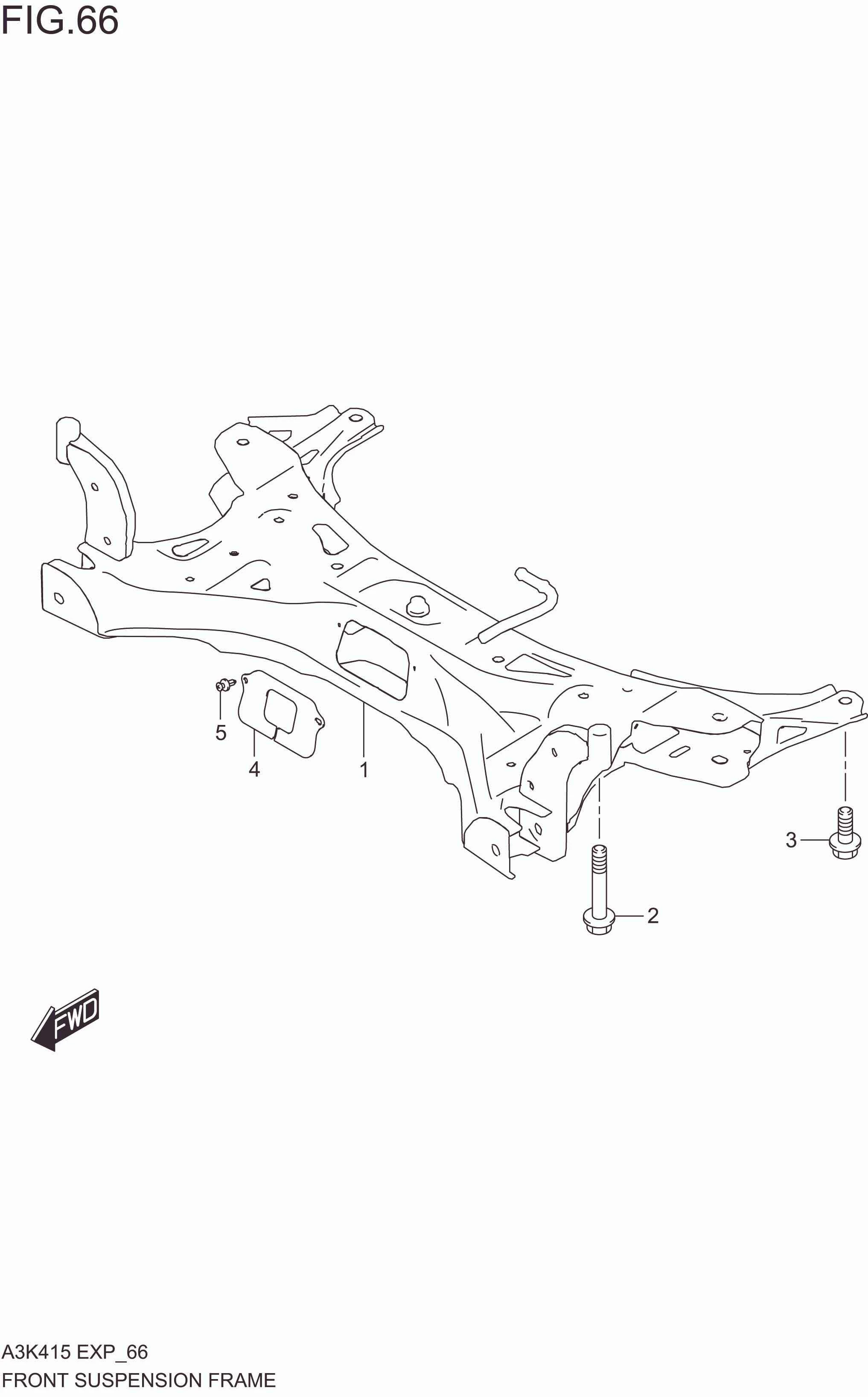 FRONT SUSPENSION FRAME