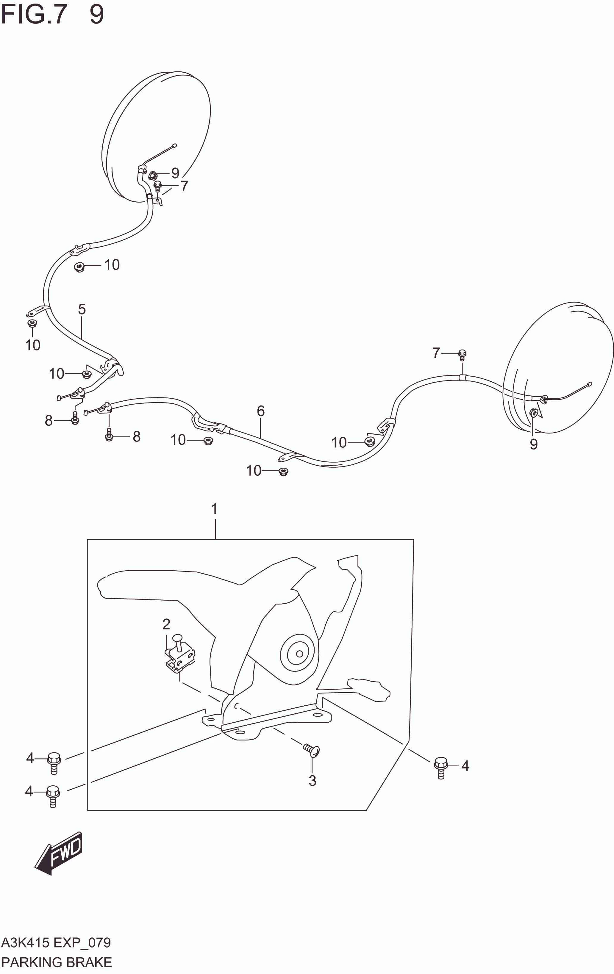 PARKING BRAKE