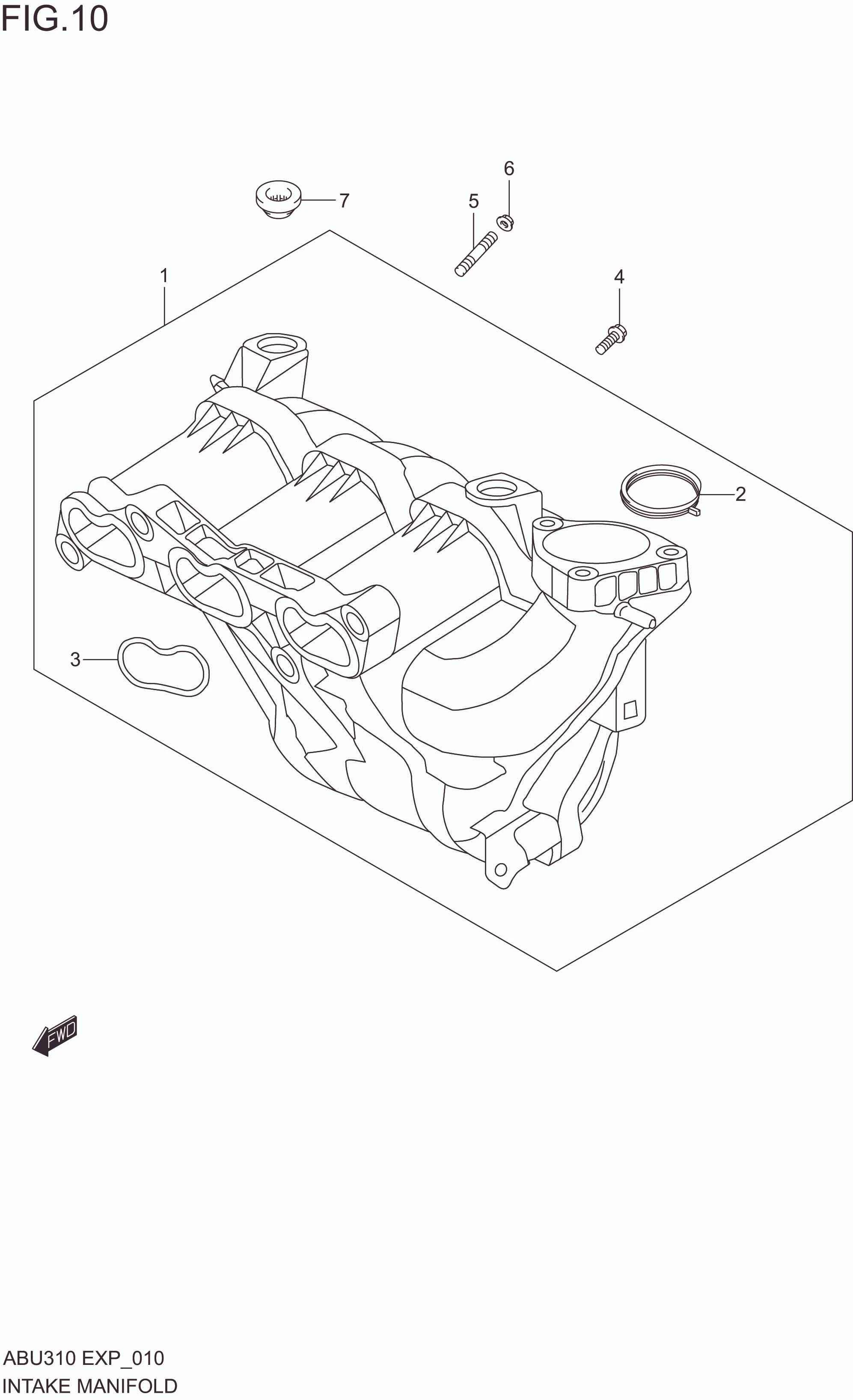 INTAKE MANIFOLD(K10B)