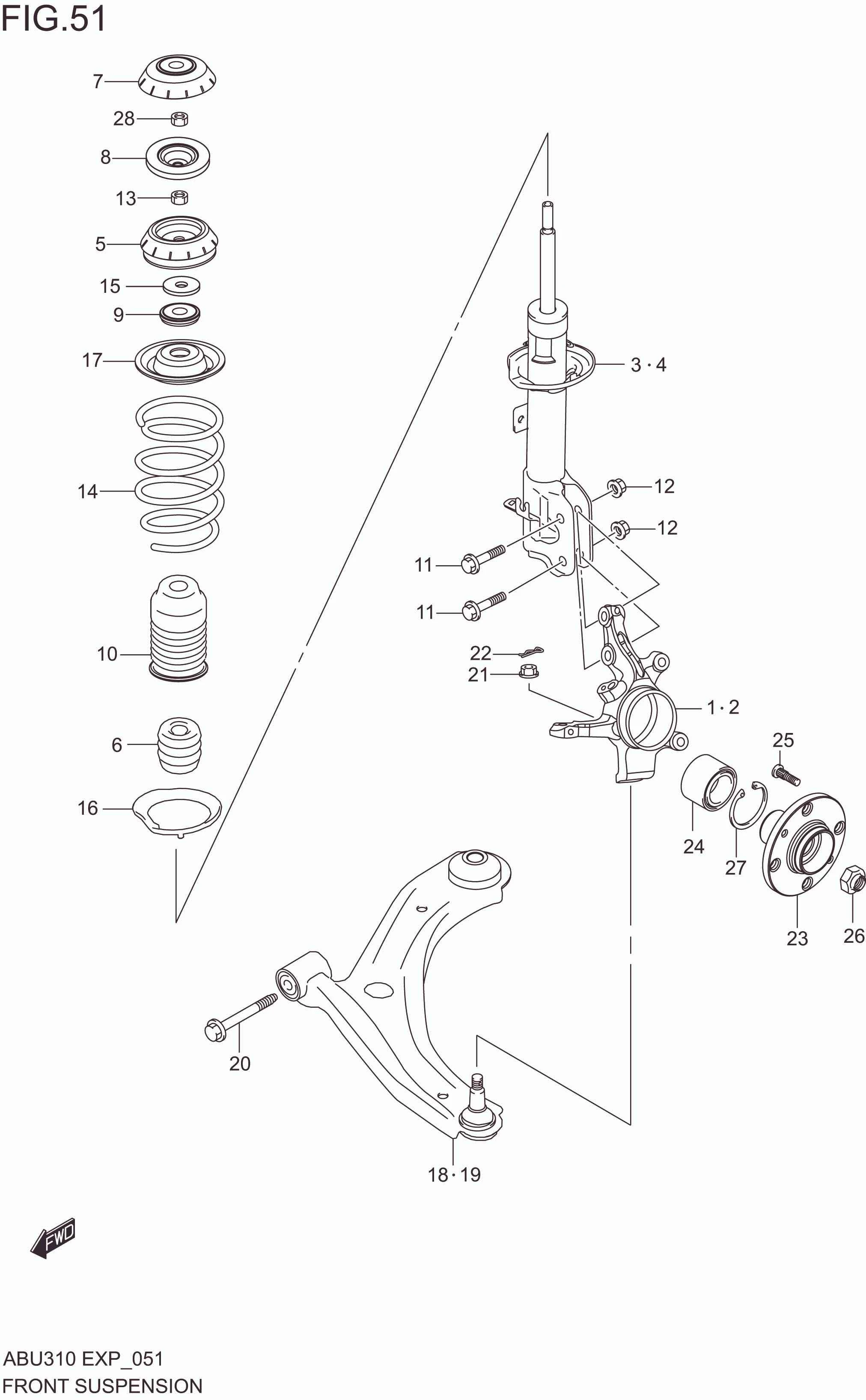 FRONT SUSPENSION