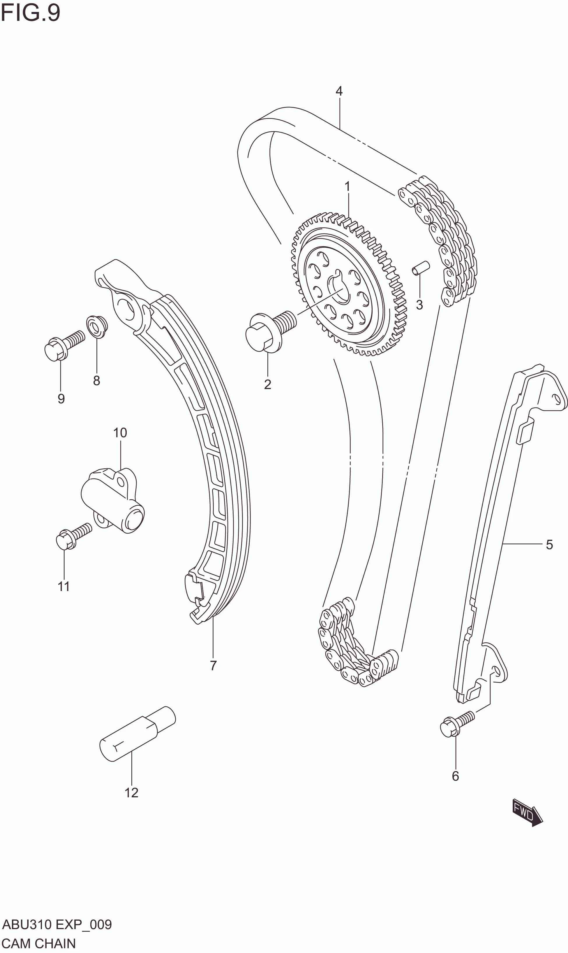 CAM CHAIN(K10B)