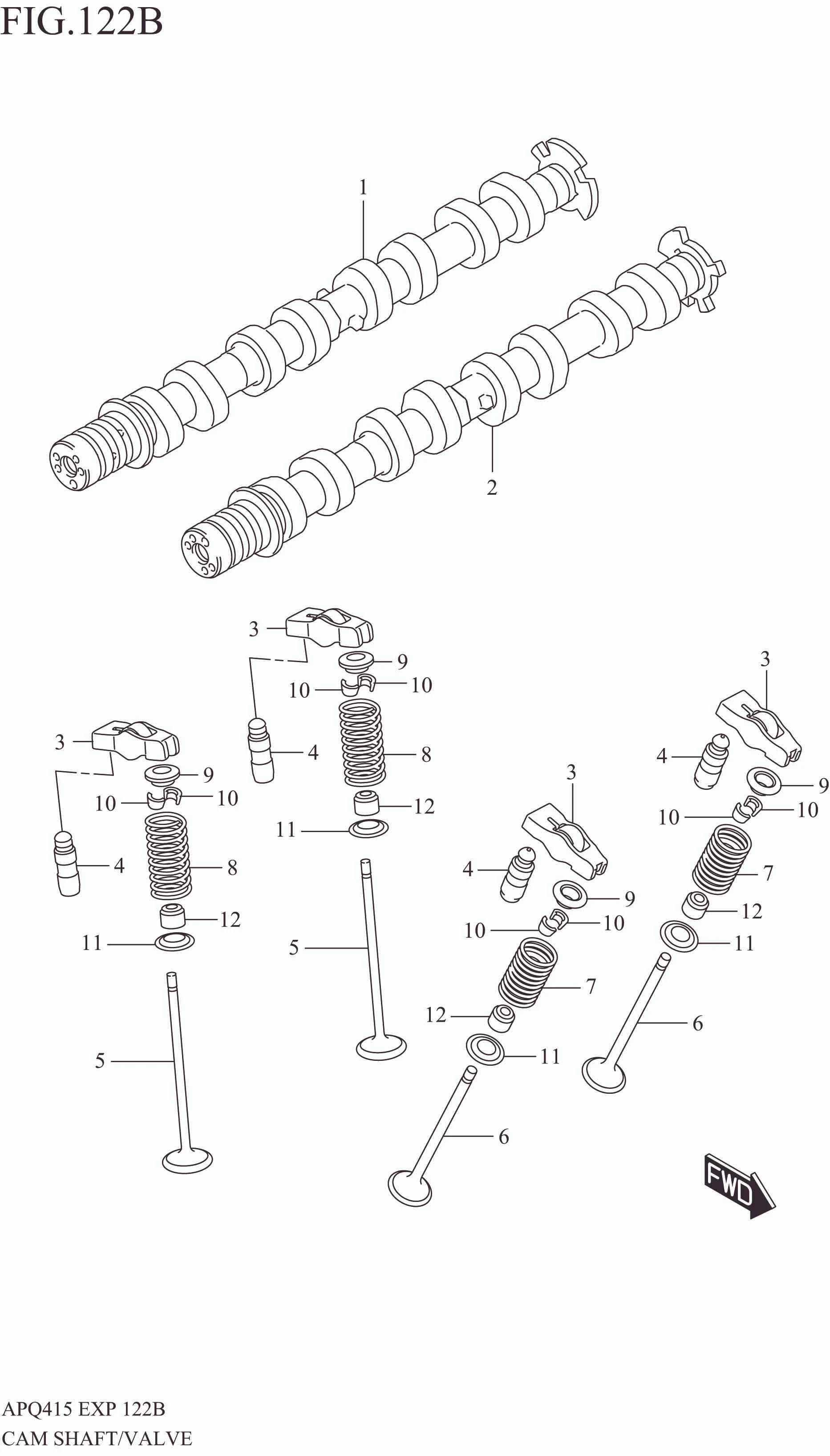 CAM SHAFT/VALVE 