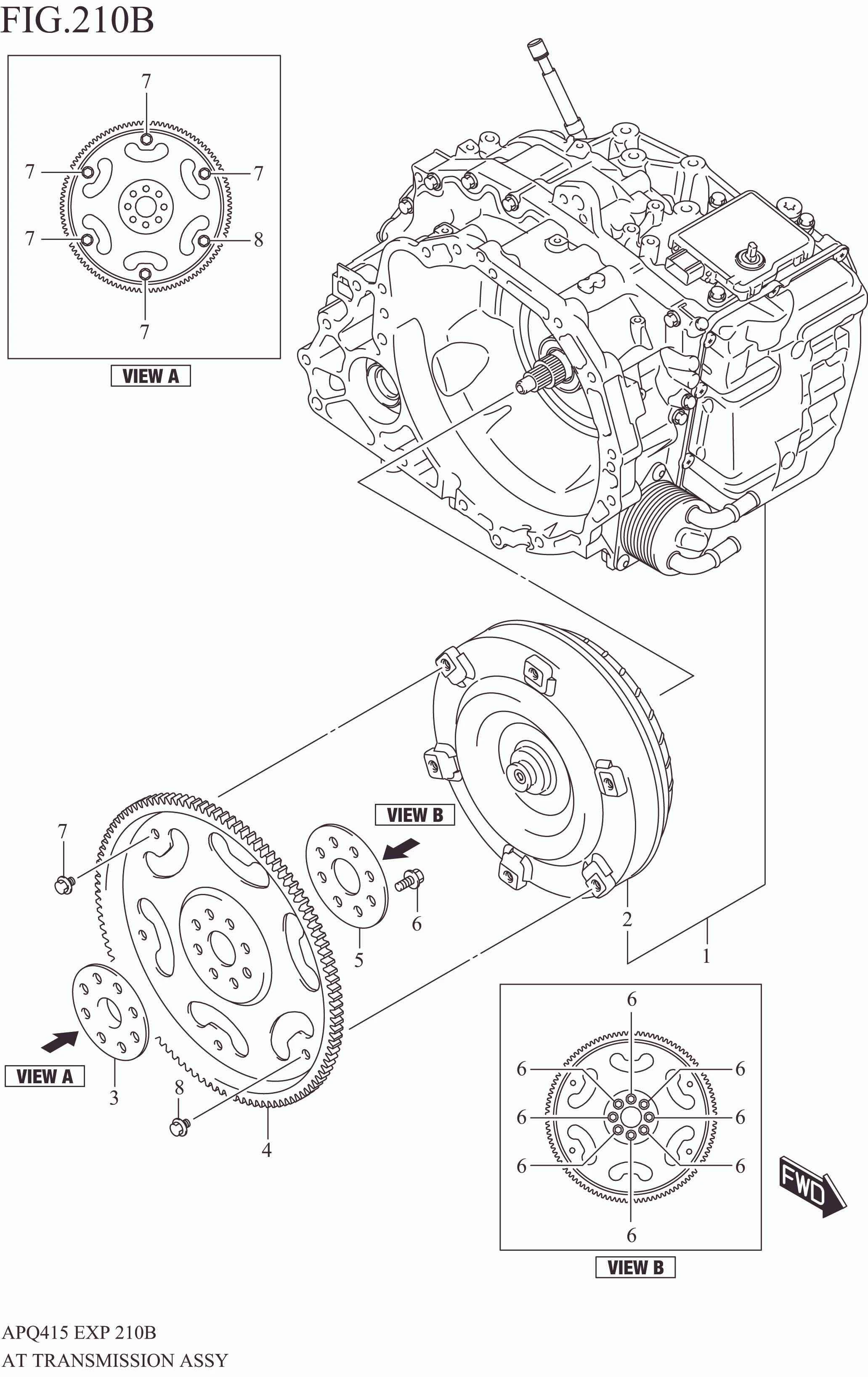 AT TRANSMISSION ASSY (6AT)